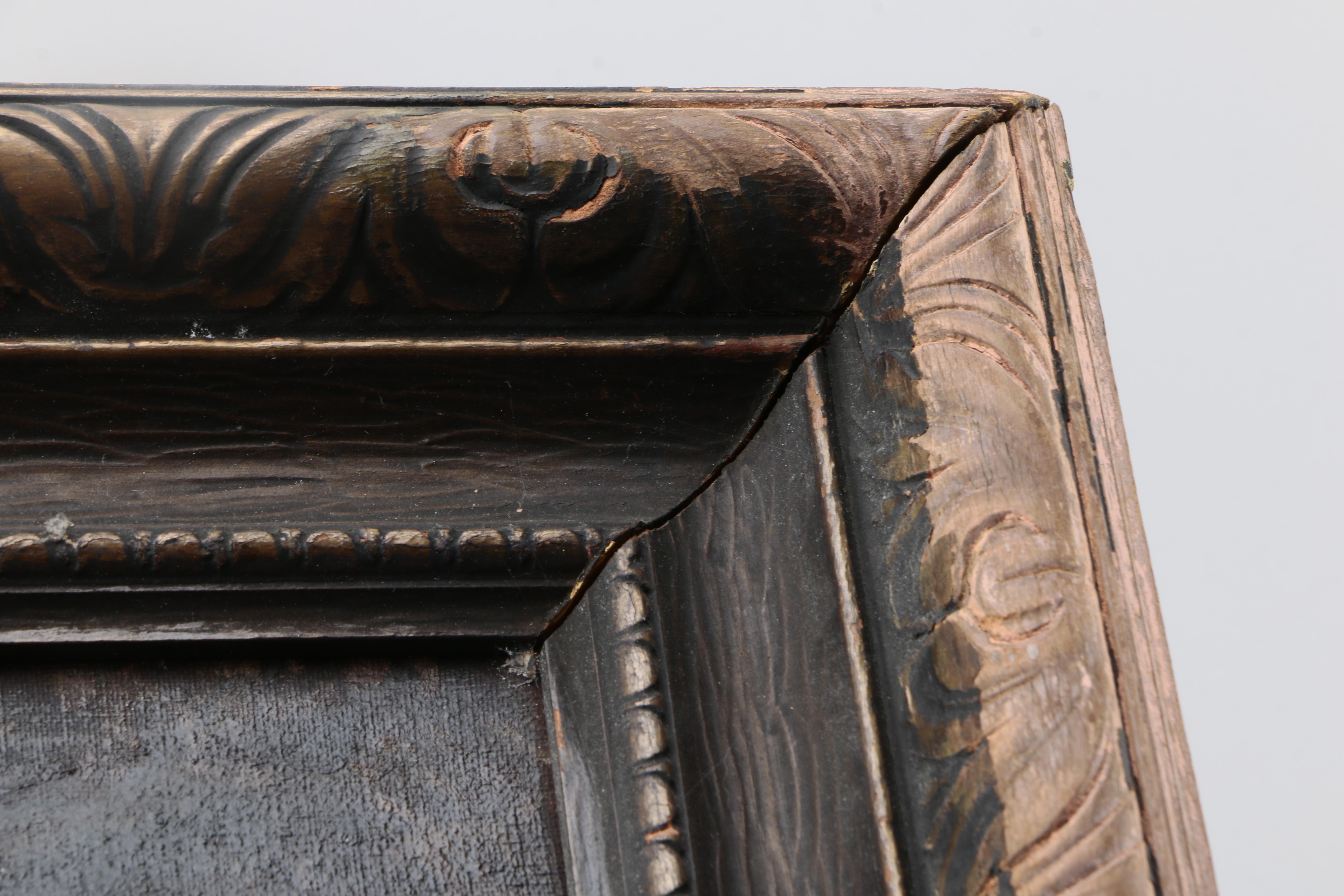 Oil Painting on Canvas of Shepherd Overlooking Flock