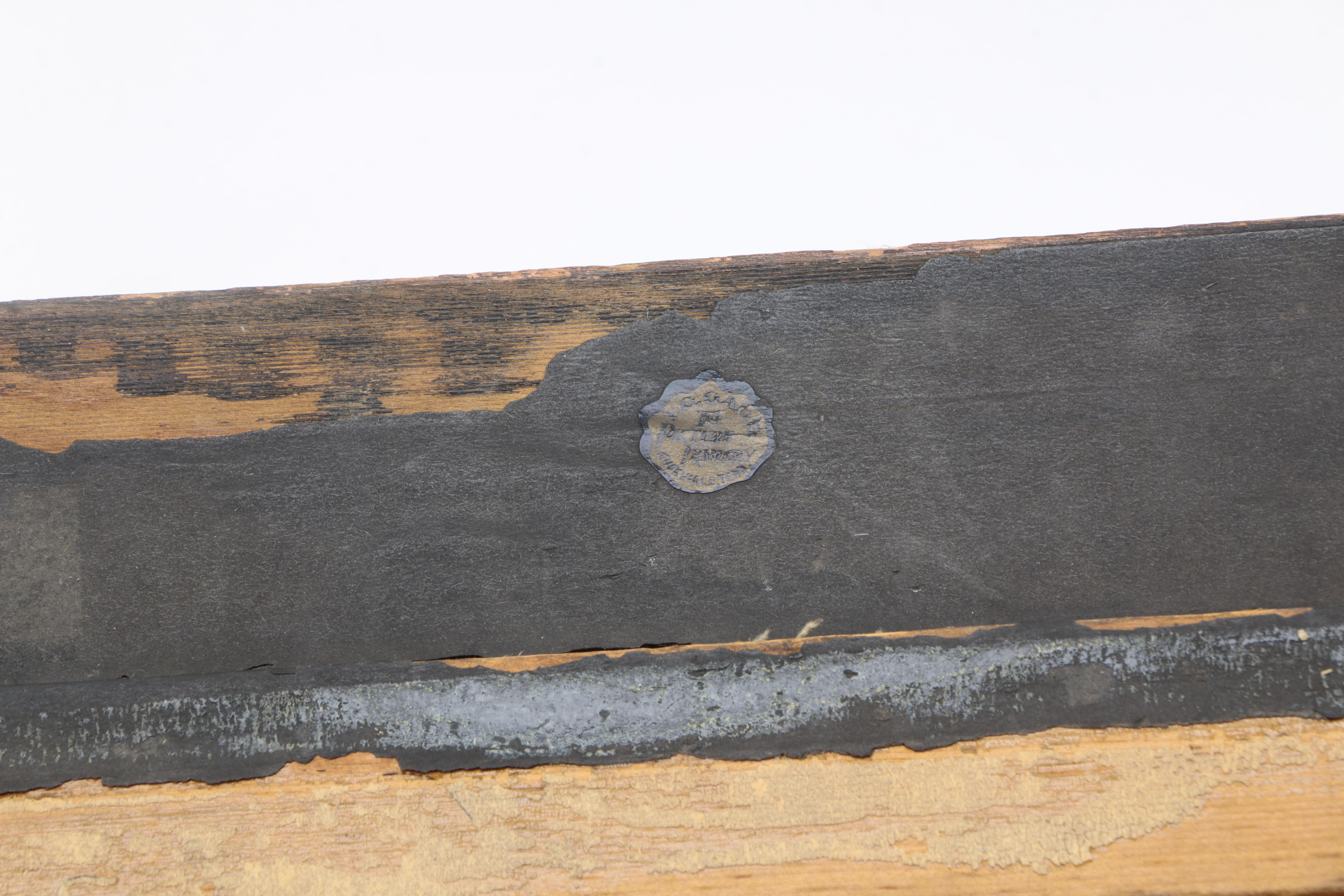 Oil Painting on Canvas of Shepherd Overlooking Flock