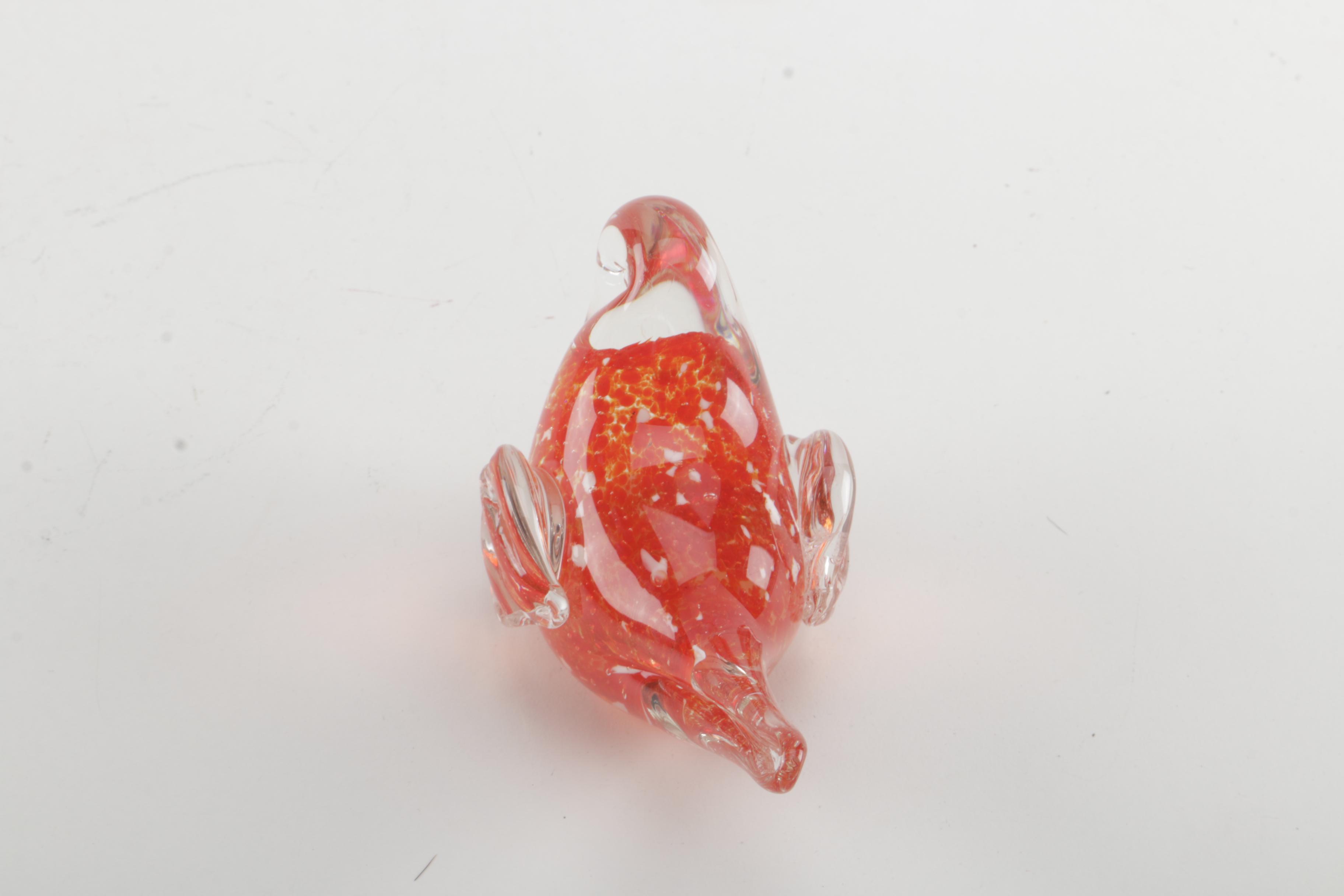 Glass Bird Figurine
