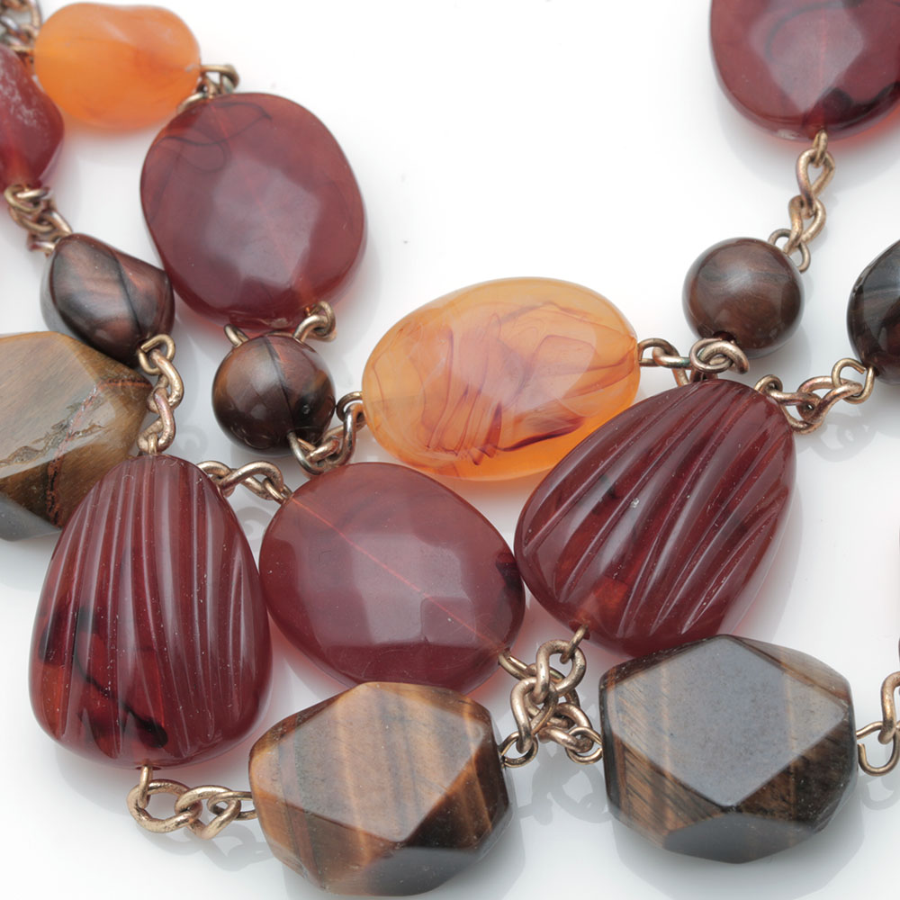 Warm Tone Stone Jewelry
