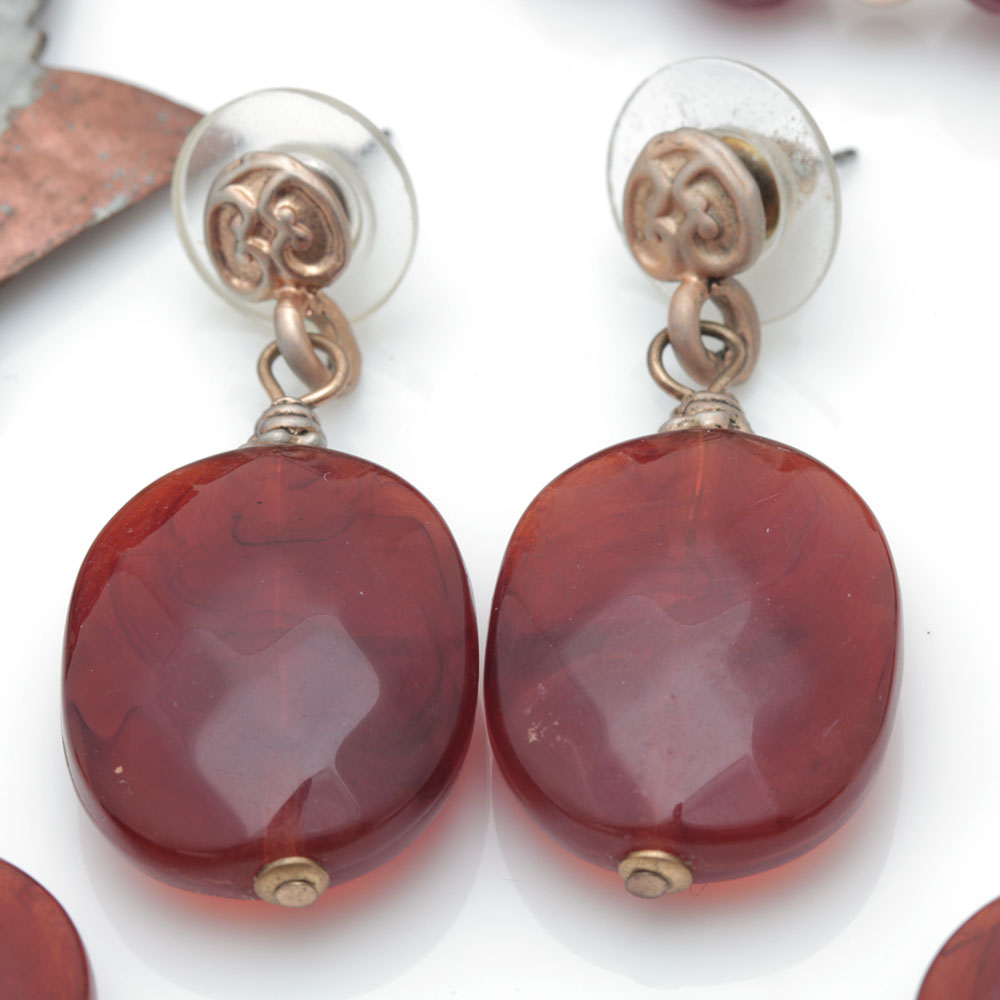 Warm Tone Stone Jewelry