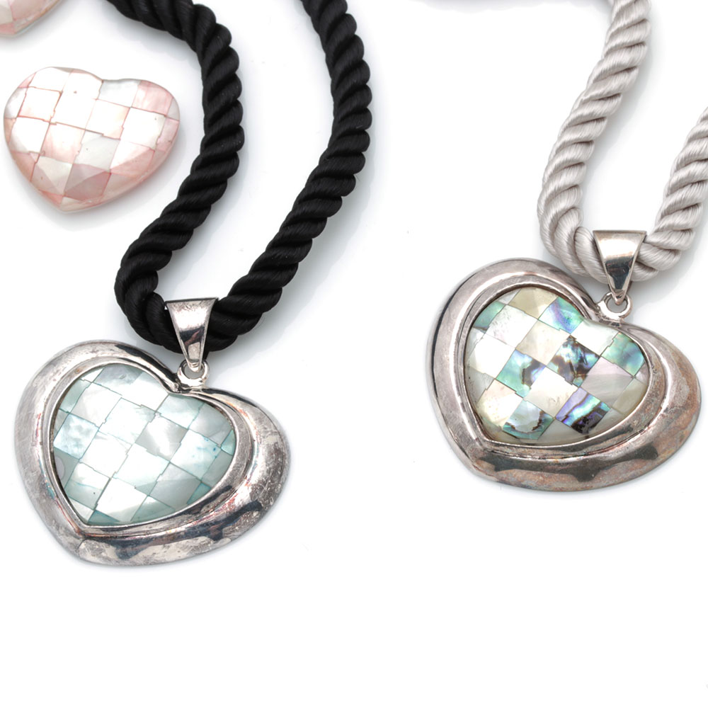 Sterling Silver Necklaces With Interchangeable Pendants