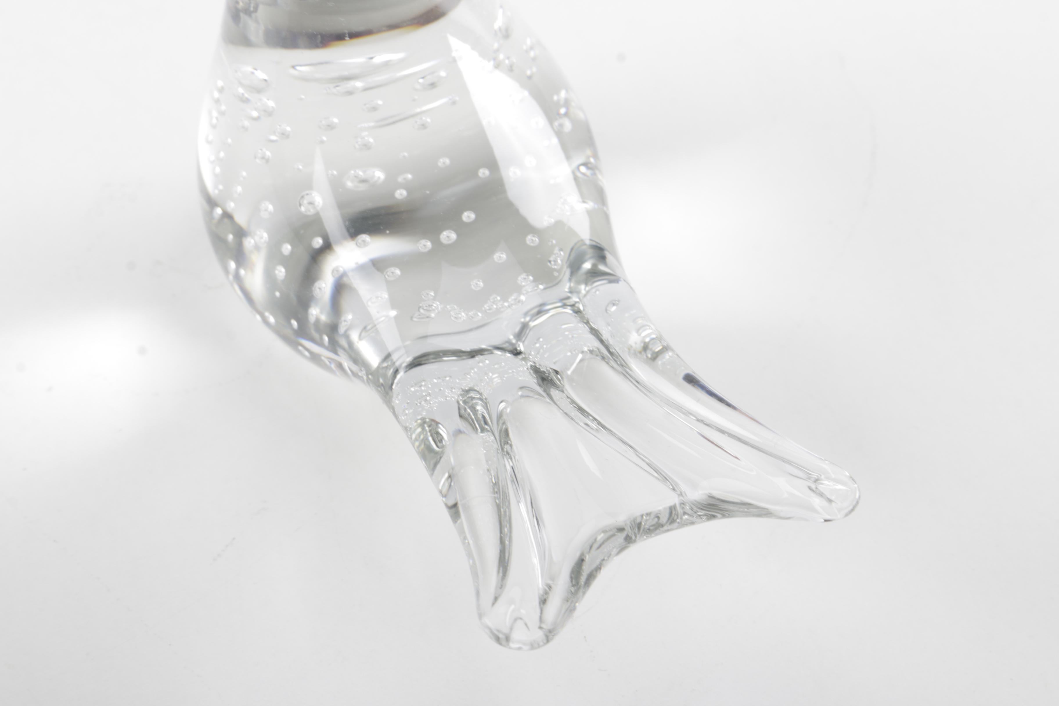 Glass Bird Figurine