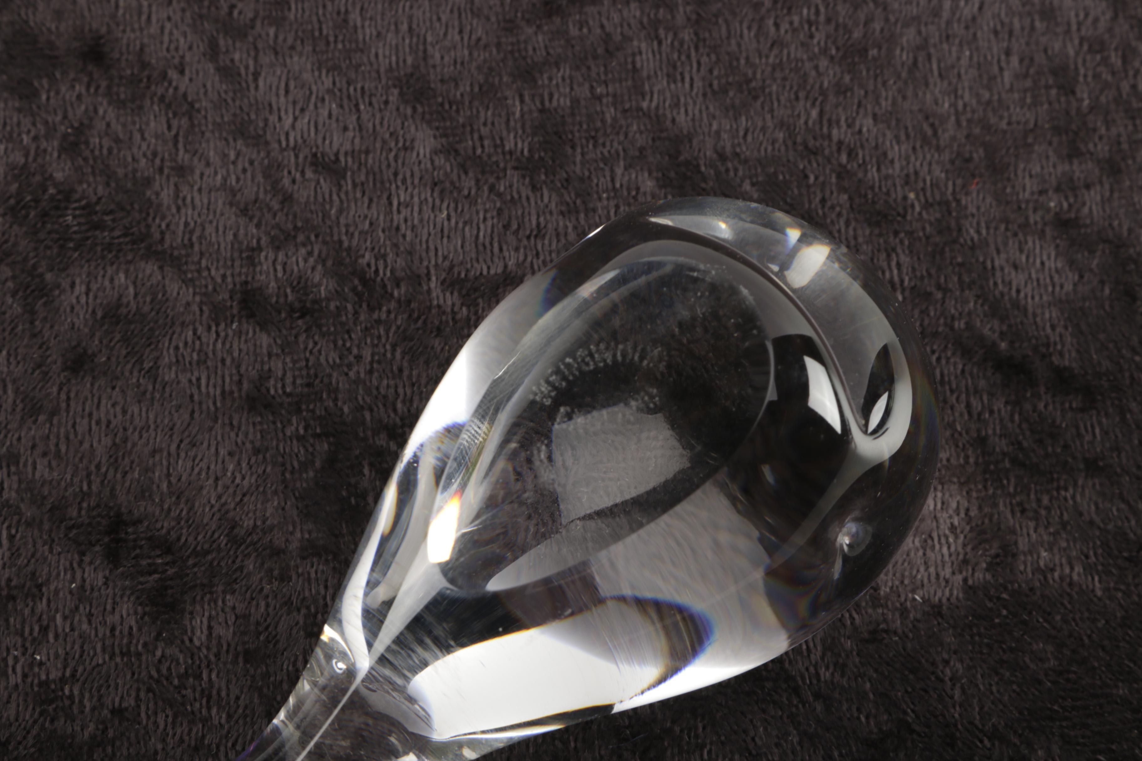 Wedgwood Crystal Whale Figurine