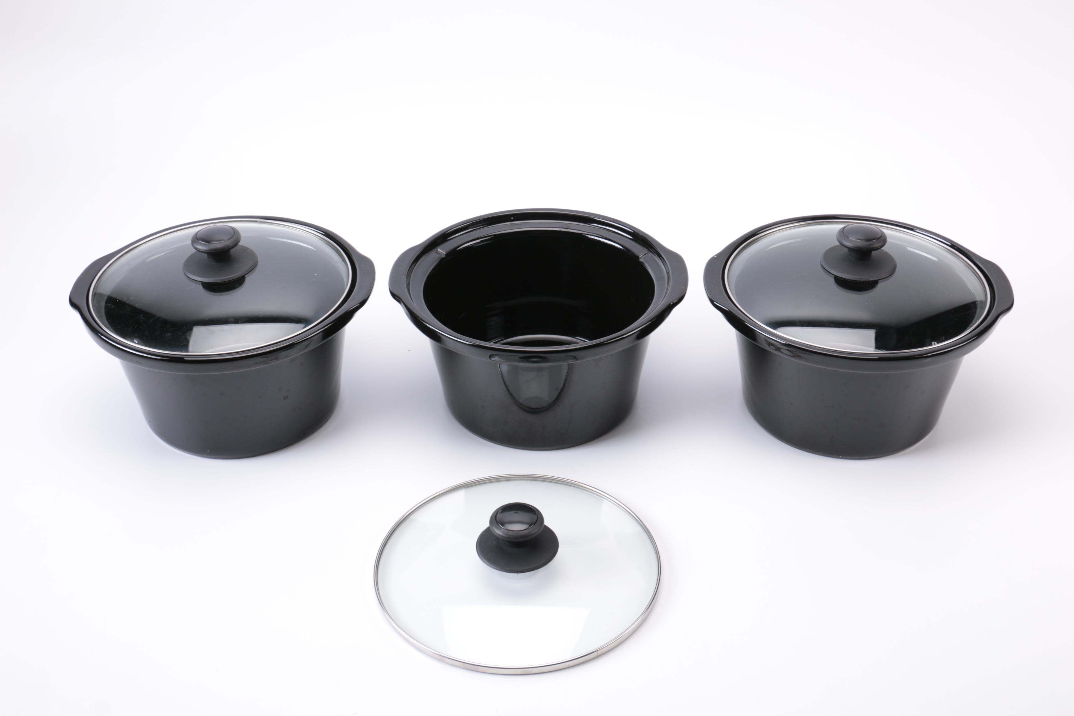 Maxi- Matic Triple Slow Cooker