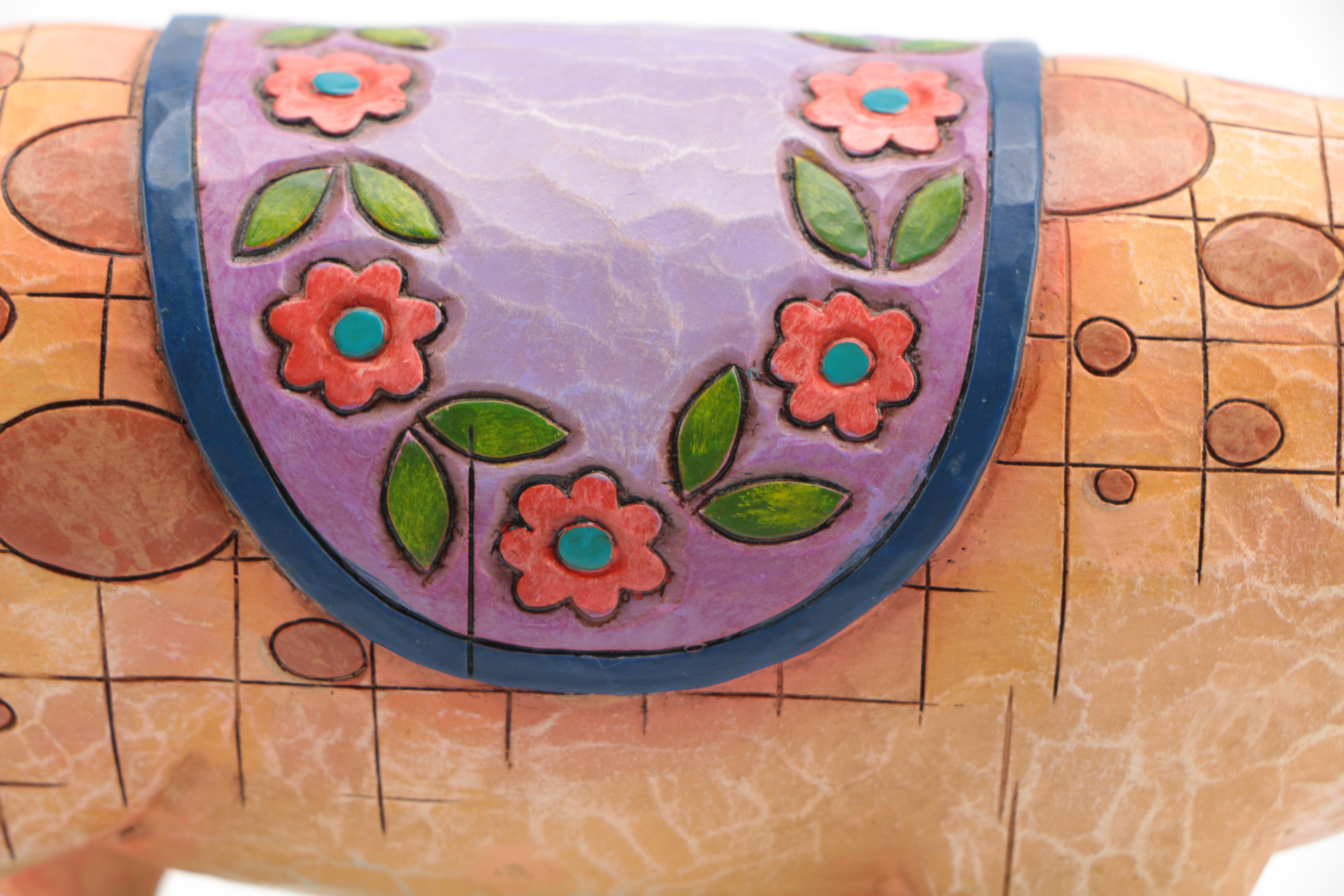 Jim Shore "Spotted Pig" Statue