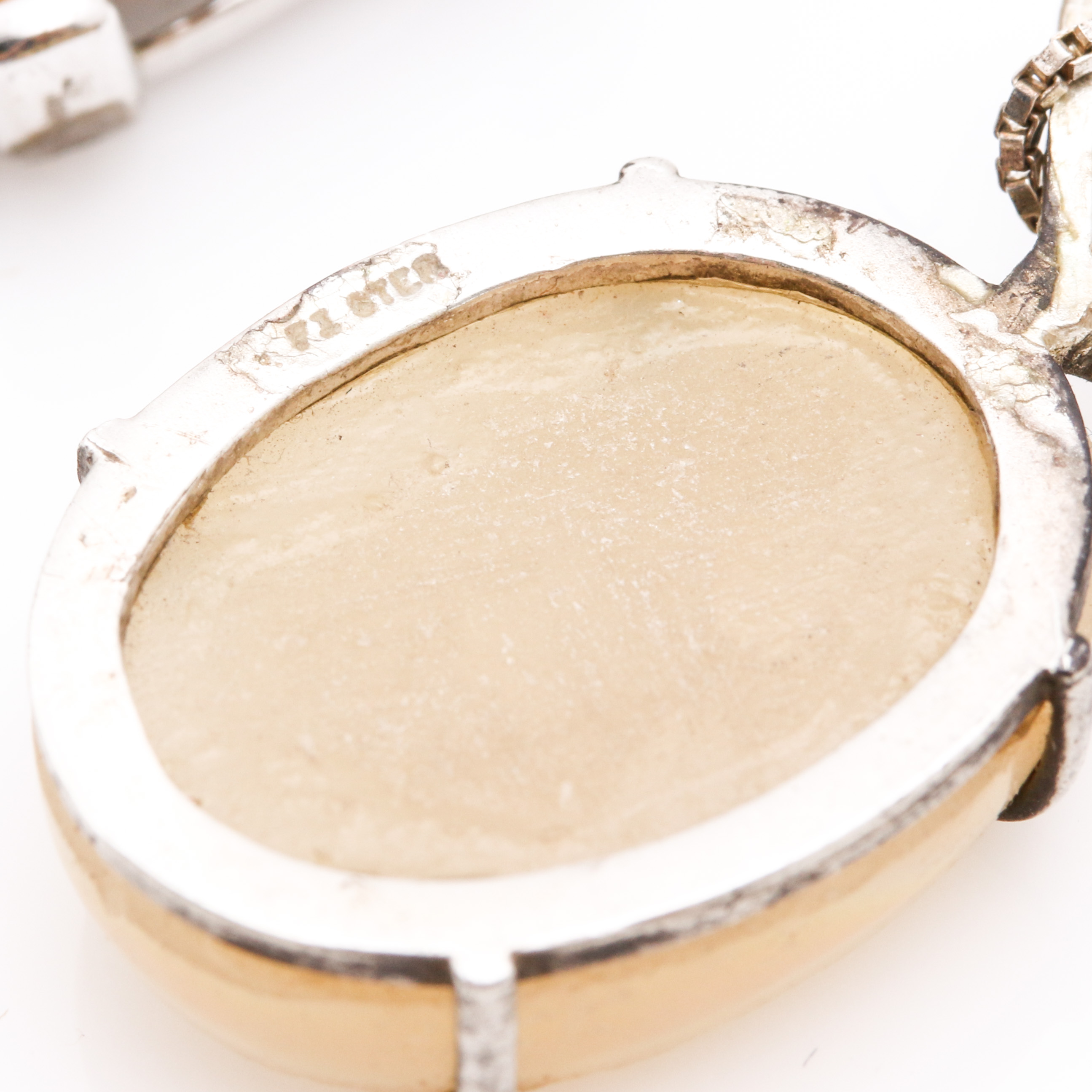 Sterling Silver Necklaces with Coated Druzy Quartz