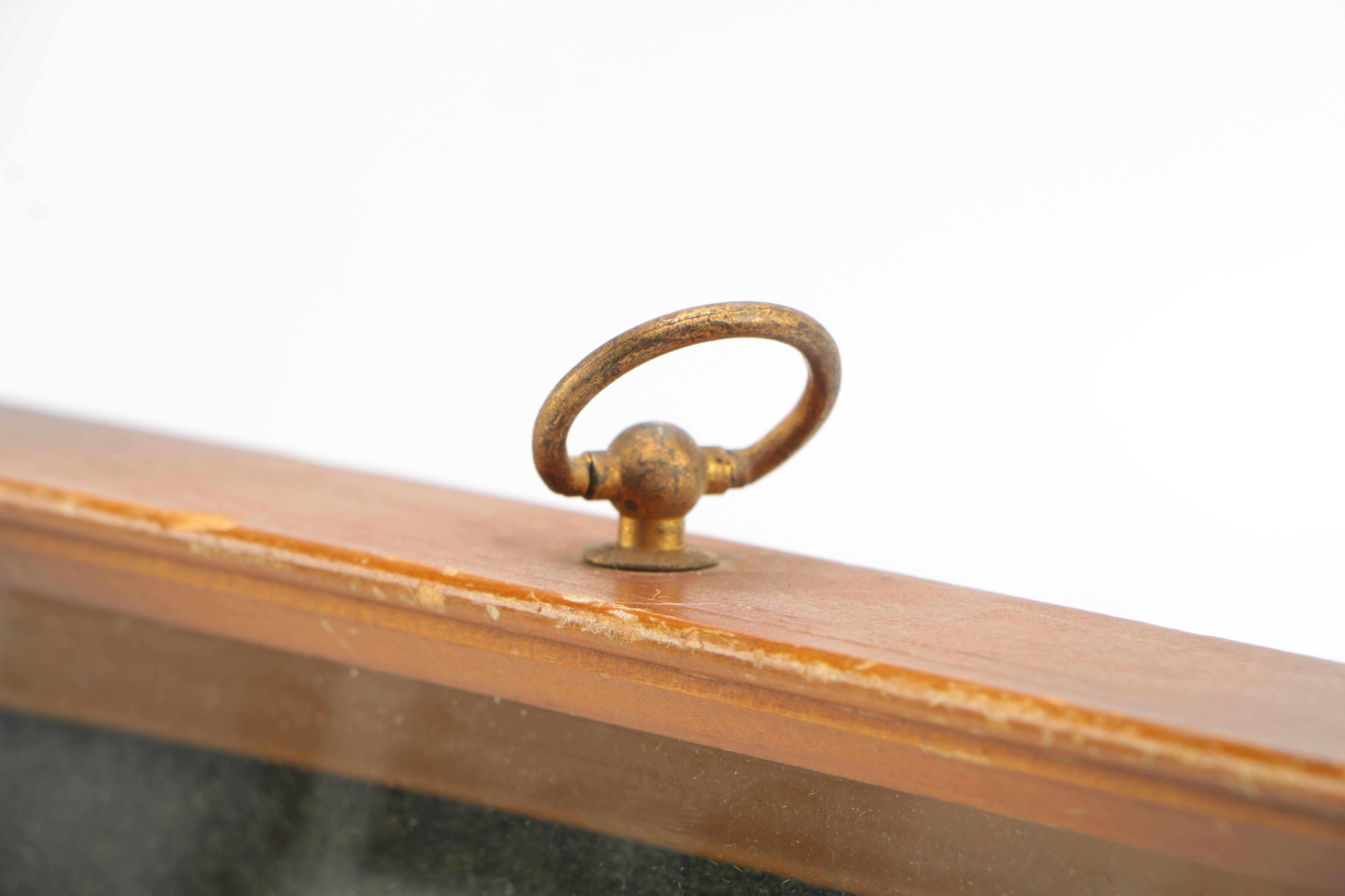 Framed Faux Flintlock Pistol