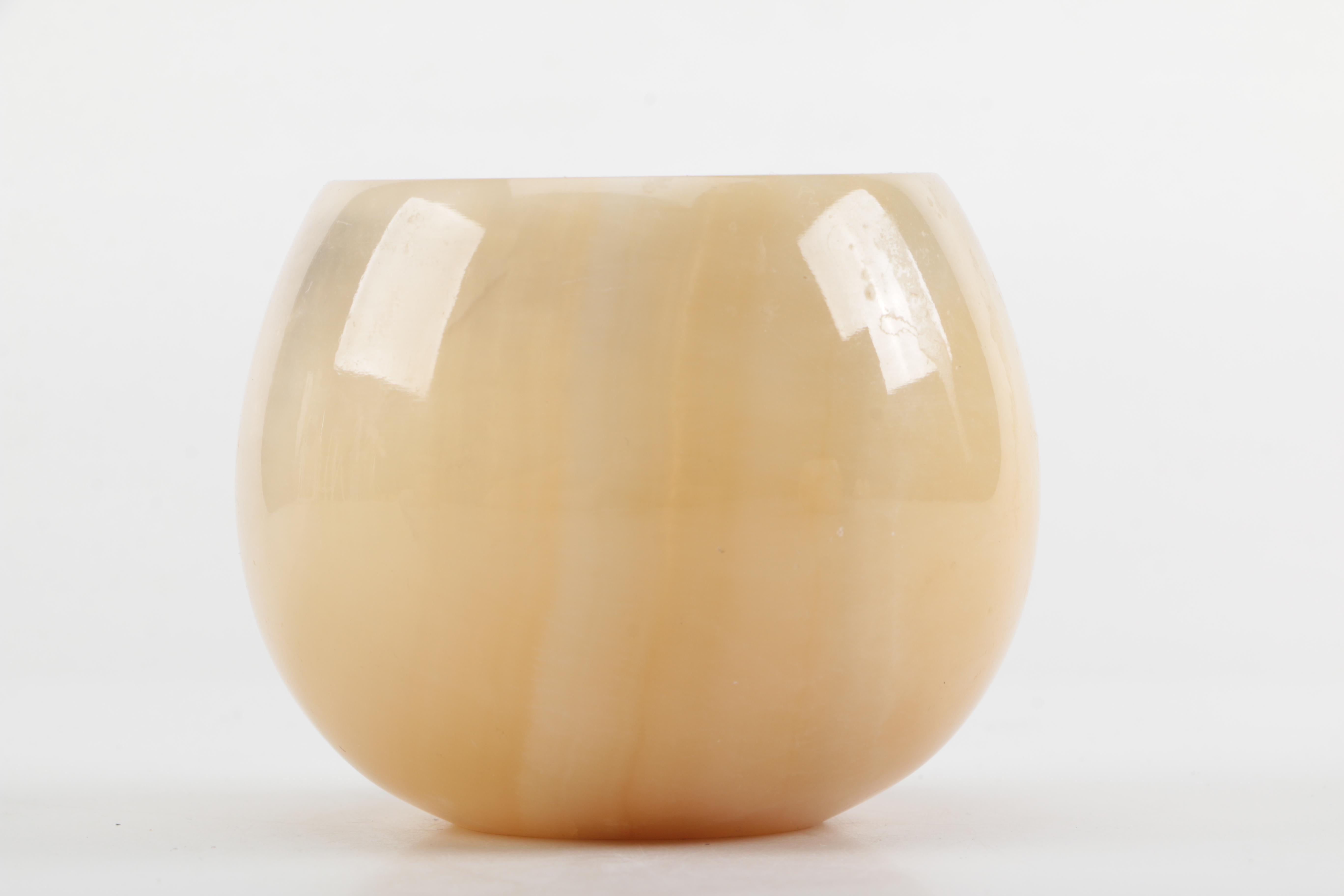 Calcite Onyx Votive Candleholder Set