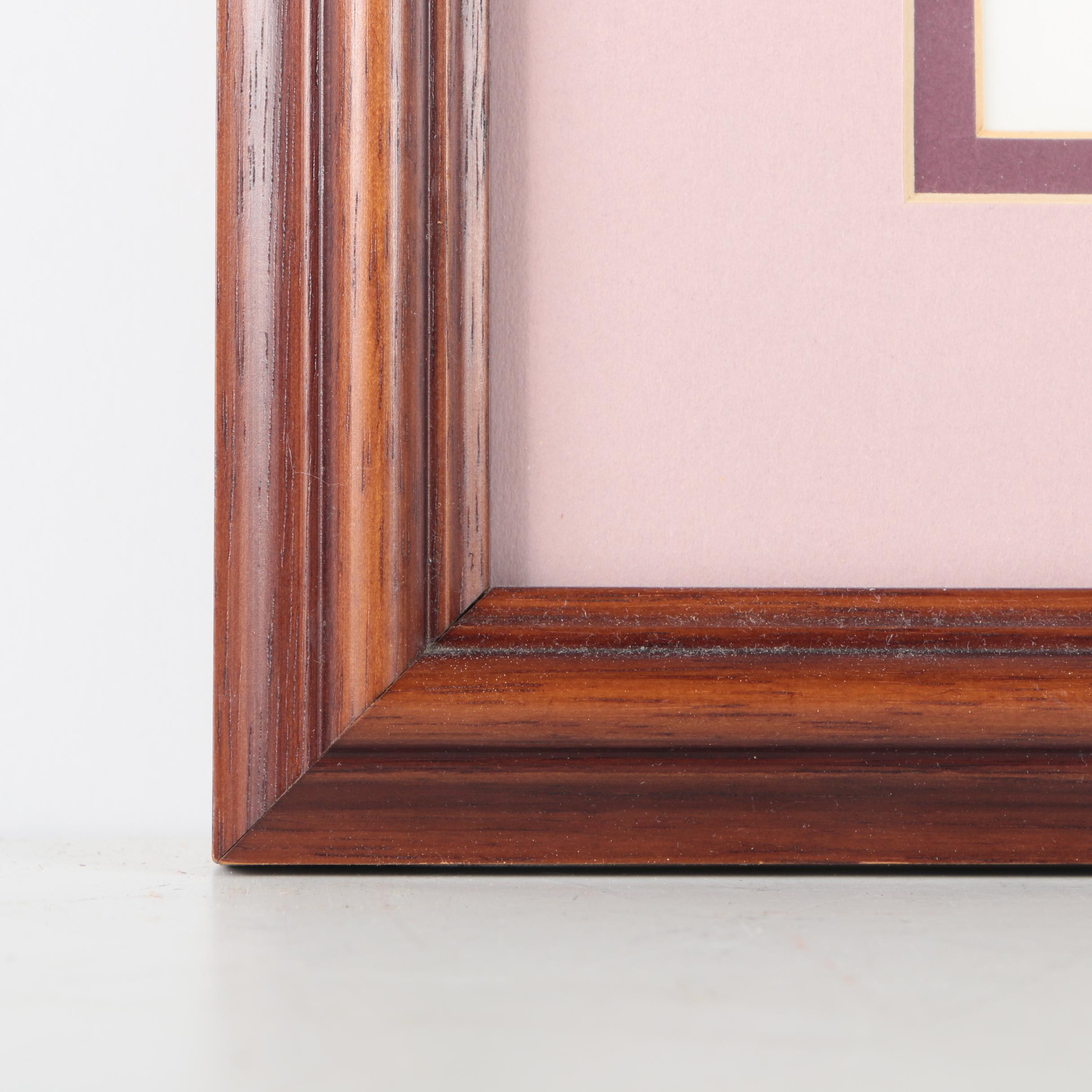 Limited Edition Offset Lithographs After P. Buckley Moss Illustrations of Amish Figures