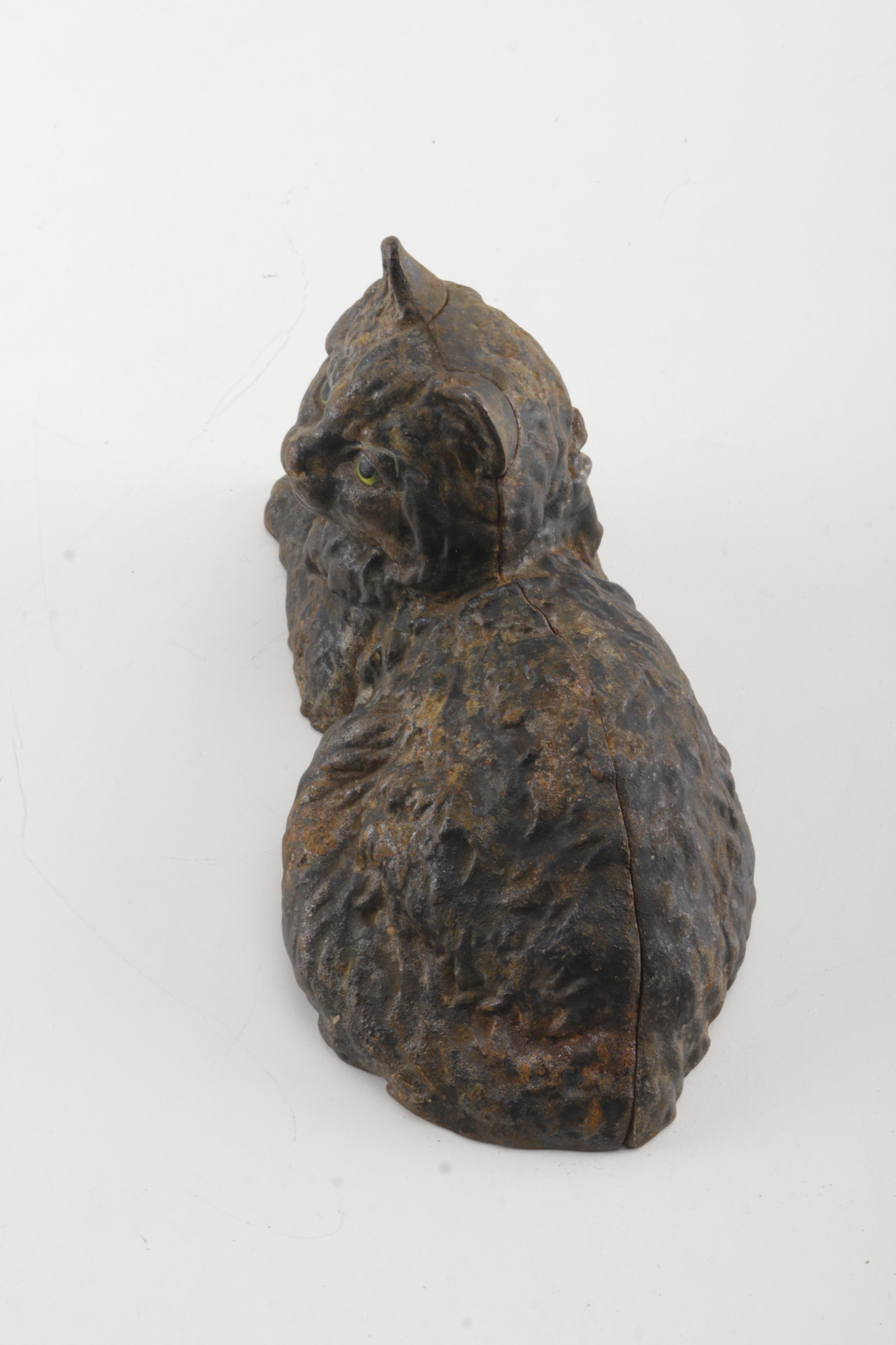 Cast Iron Cat Doorstop