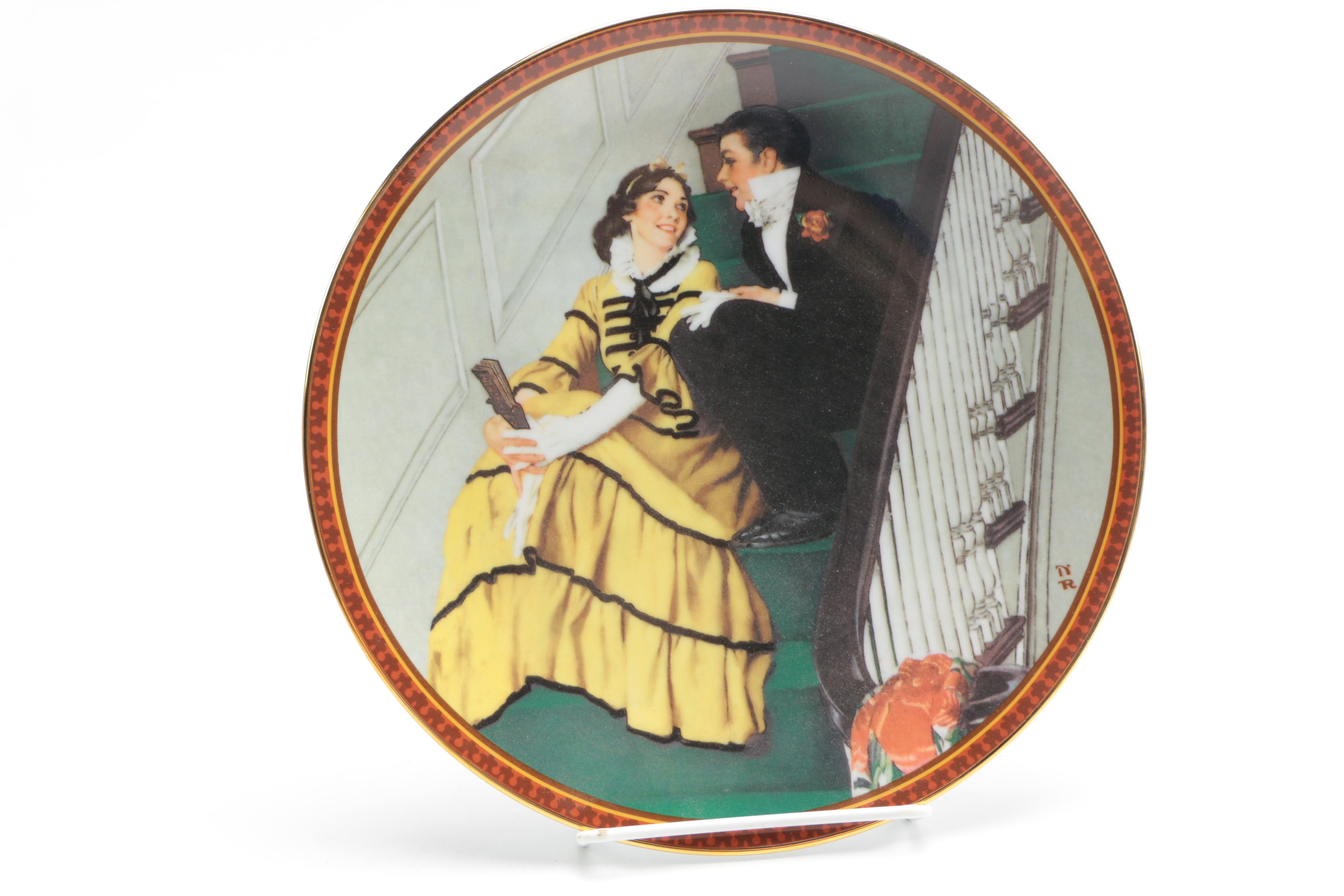 Norman Rockwell "Treasured Memory"  Plates