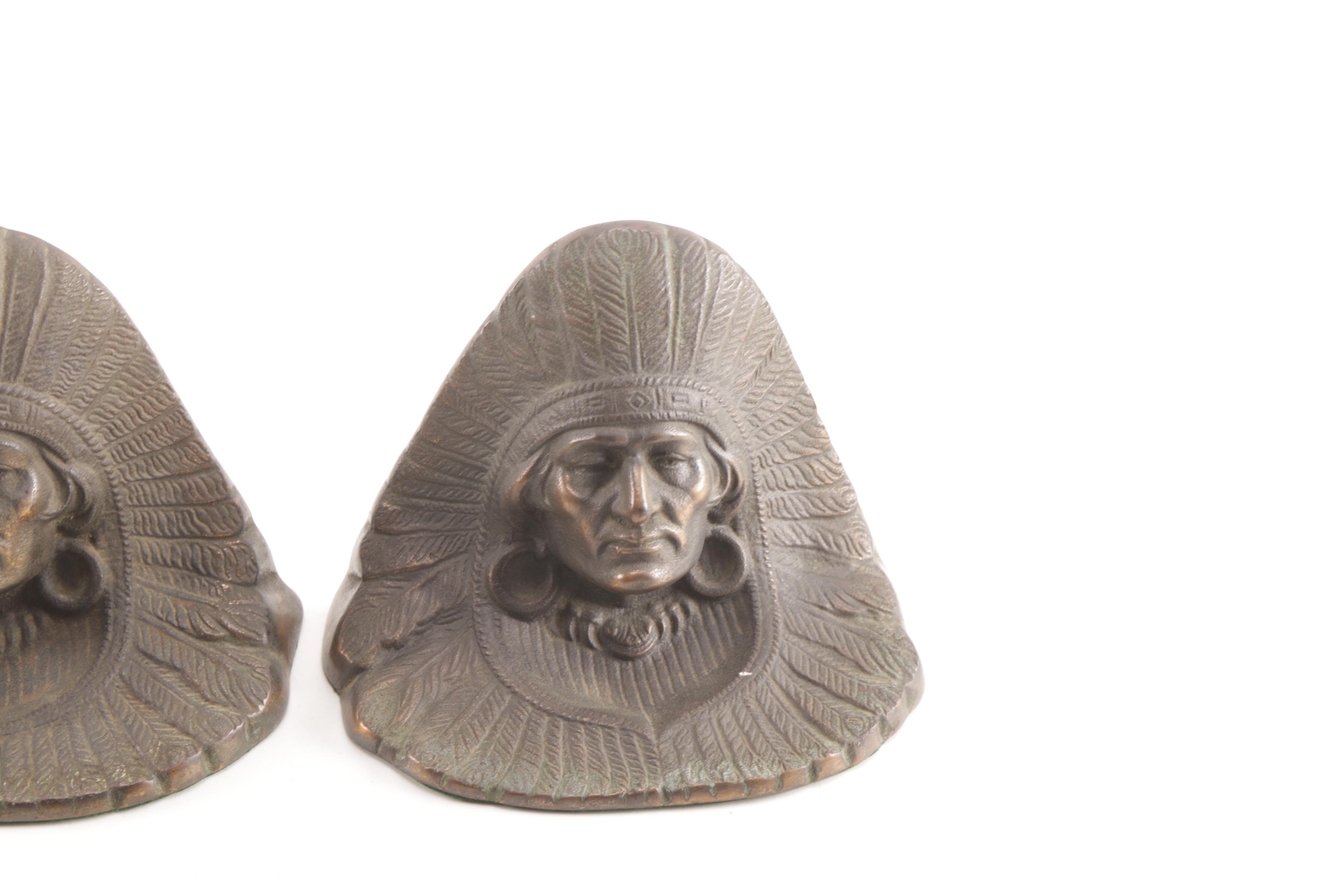 Native American Style Bookends