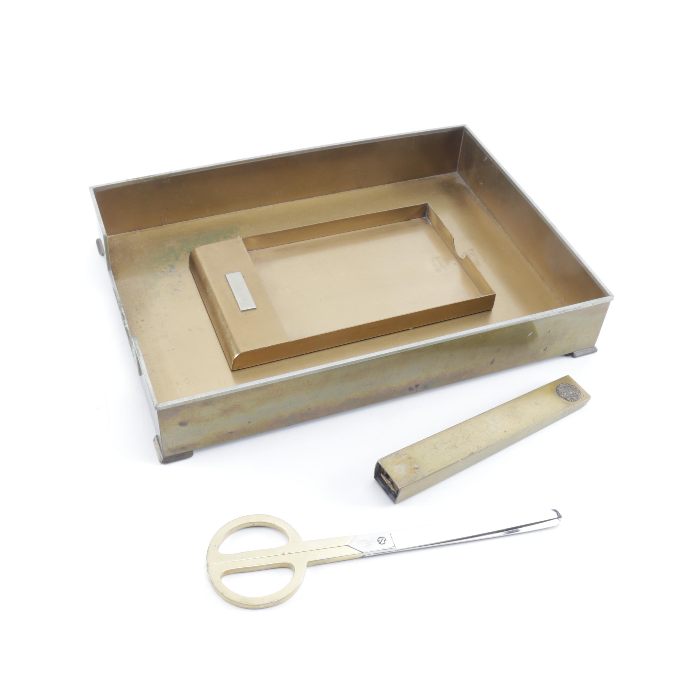 Silver Crest Arts and Crafts Desk Set