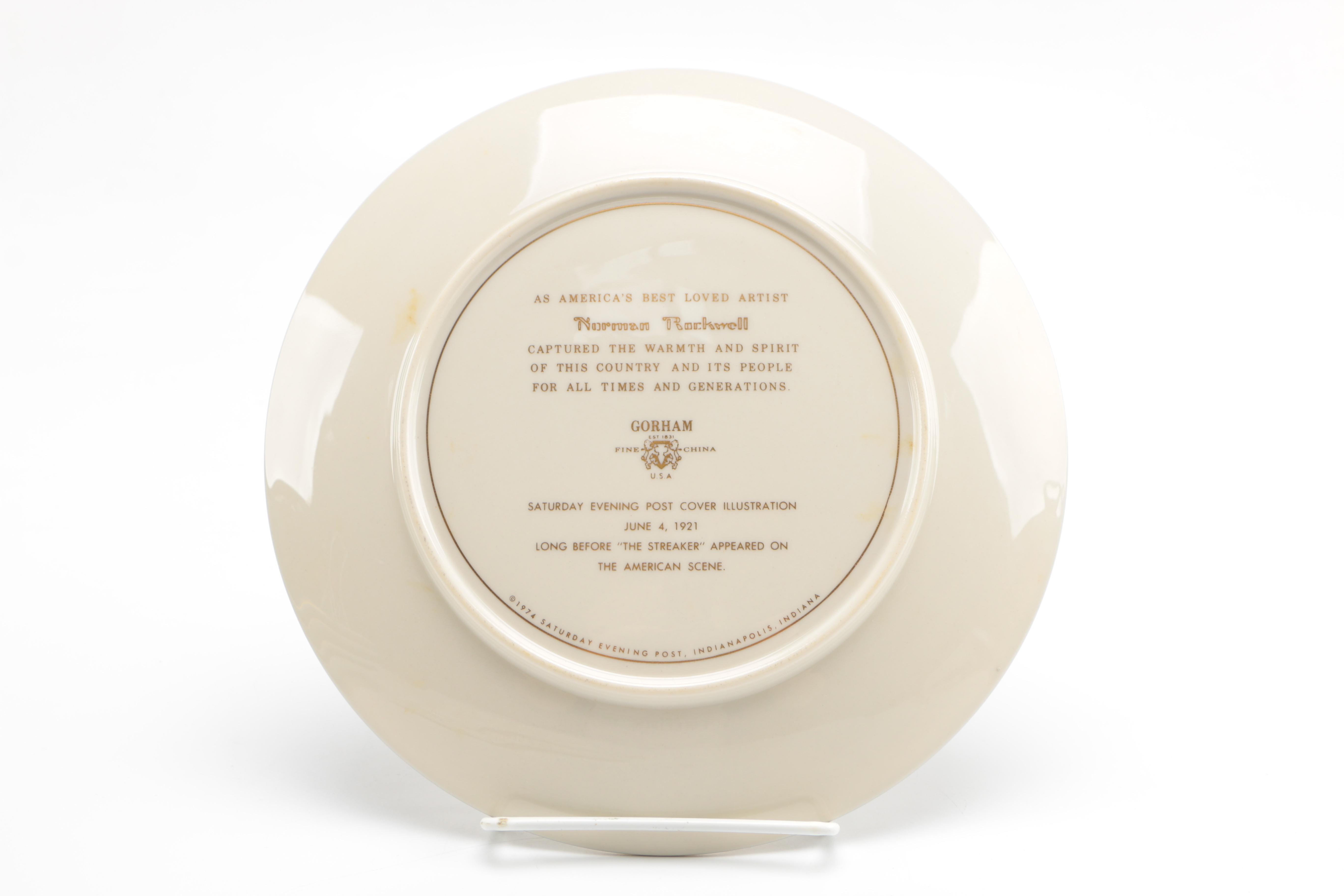 Edwin M. Knowles "Innocence and Experience" Limited Edition Collector's Plates After Norman Rockwell