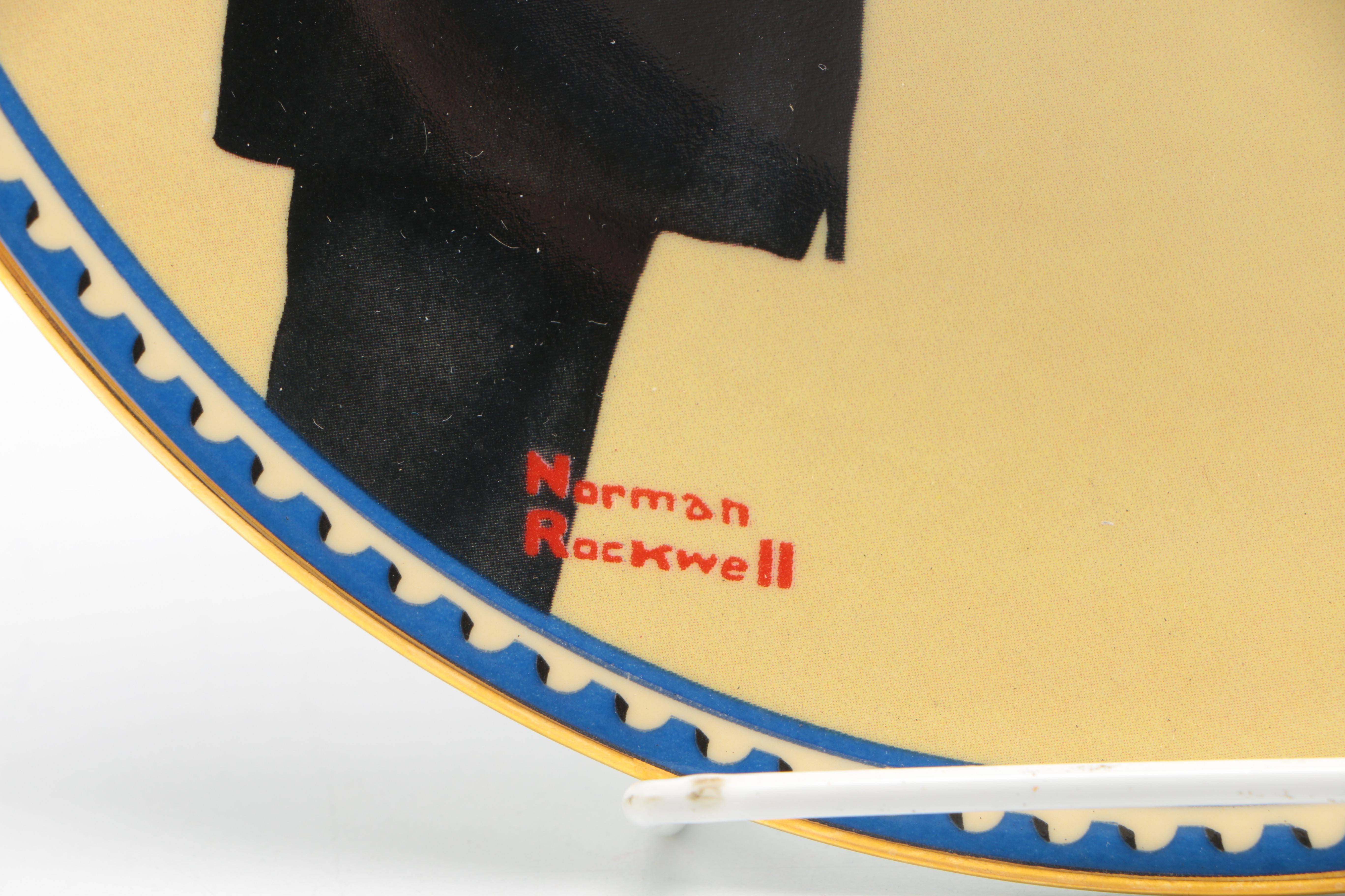 Edwin M. Knowles "Innocence and Experience" Limited Edition Collector's Plates After Norman Rockwell