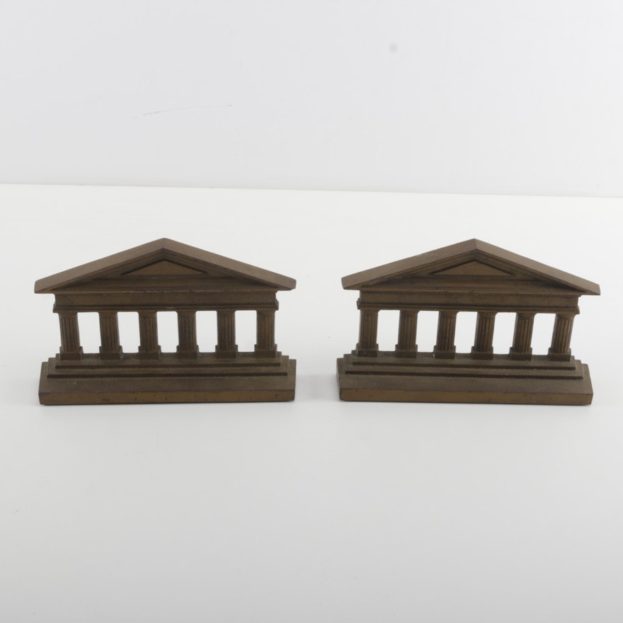 Metal Column Bookends