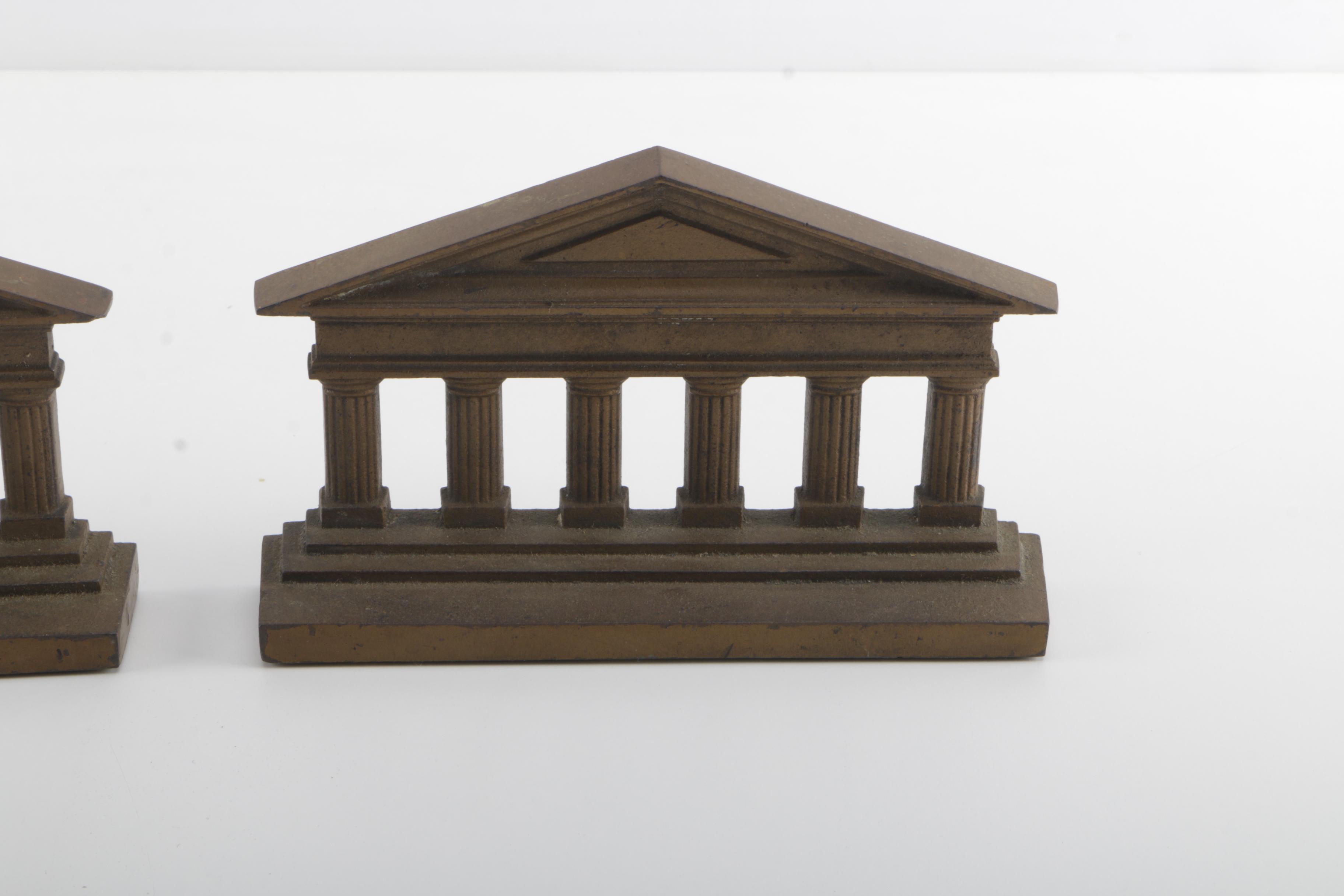 Metal Column Bookends