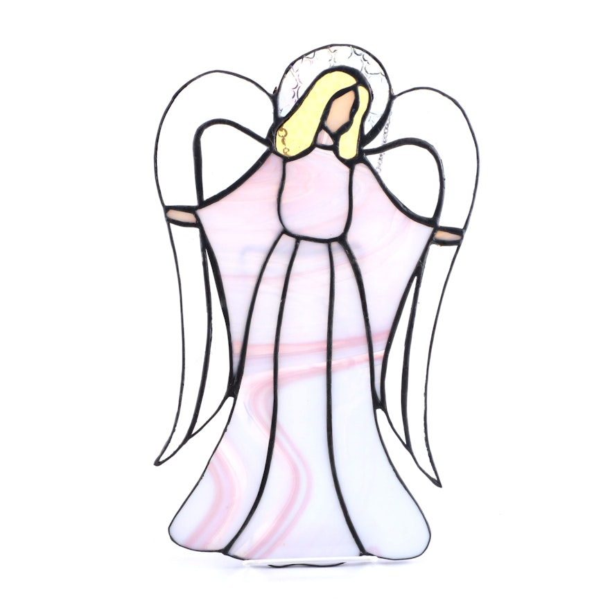 Stained Glass Angel Decor