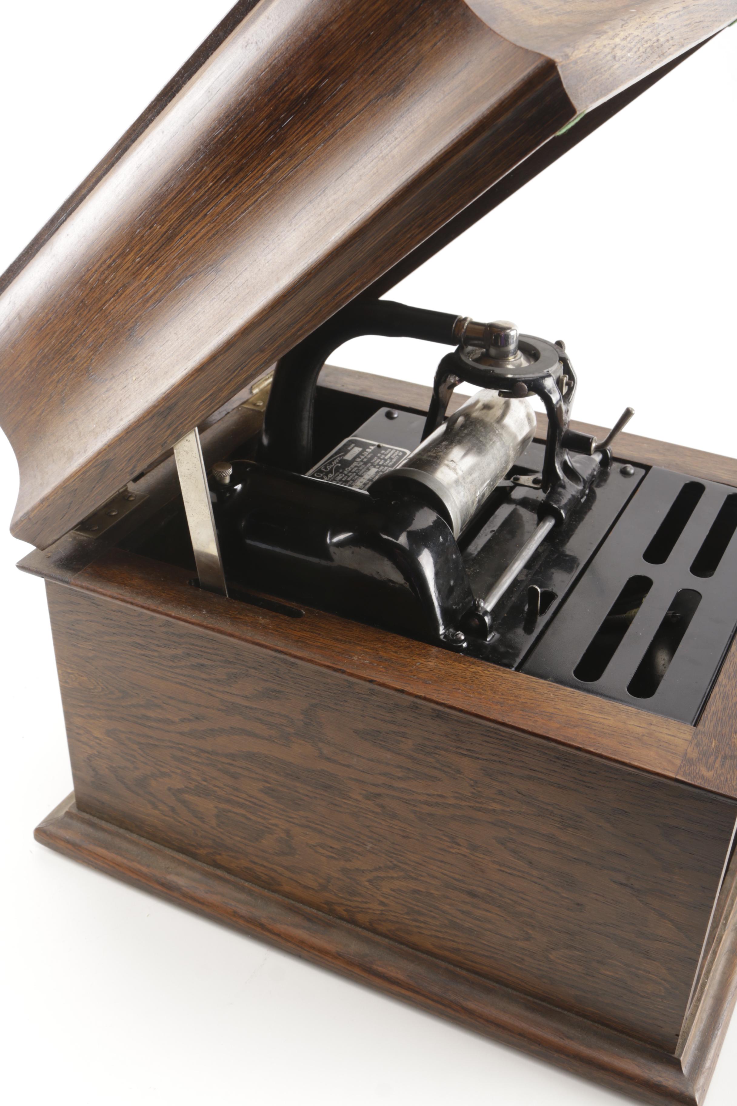 Edison Amberola 30 Cylinder Phonograph