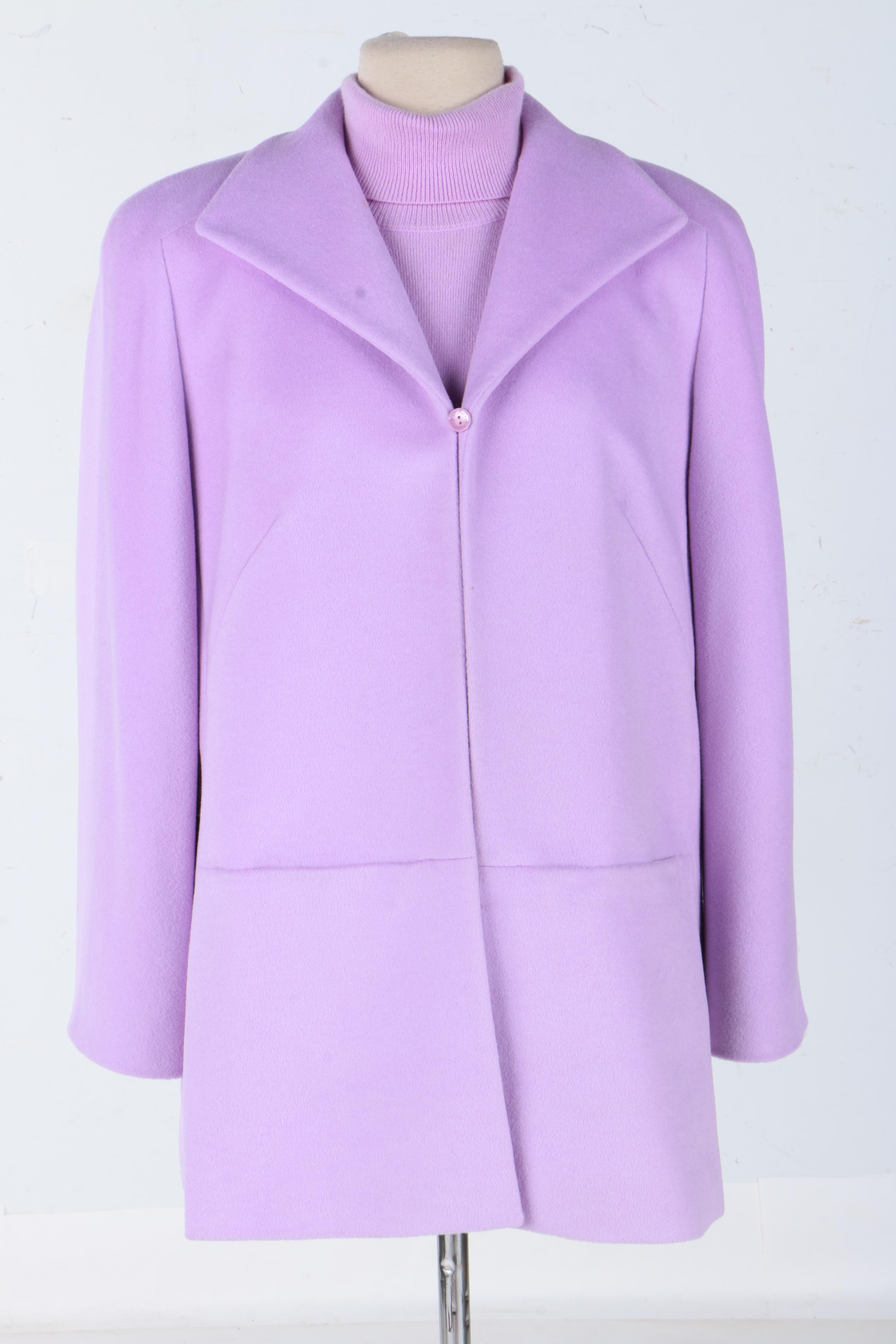 Louis Feraud Jacket and Cashmere Sweater