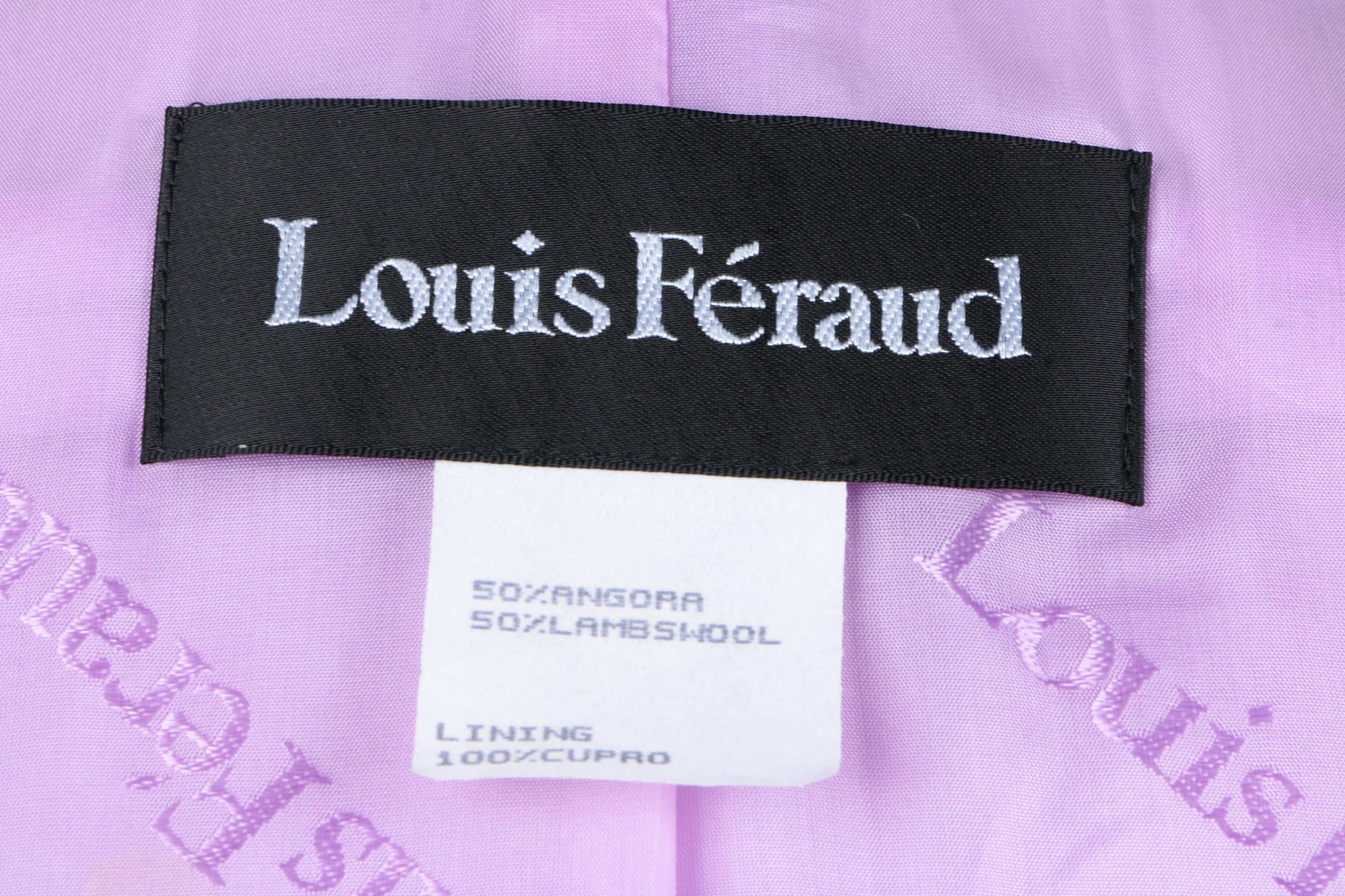 Louis Feraud Jacket and Cashmere Sweater
