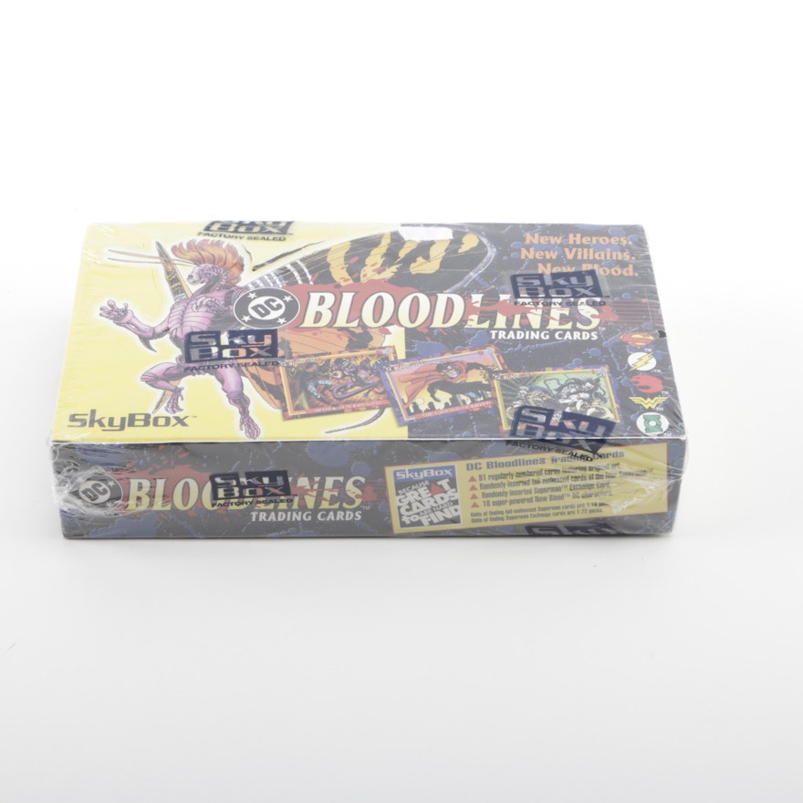 DC "Bloodlines" Trading Cards from SkyBox