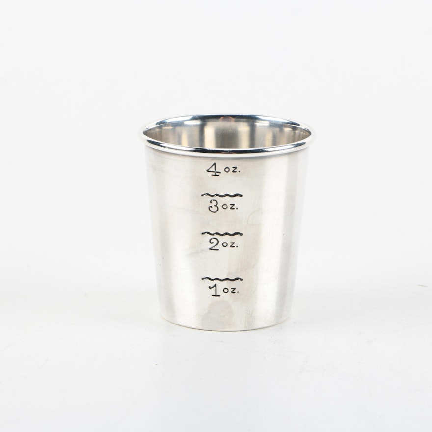 Newport Sterling Silver 4-Ounce Measuring Cup