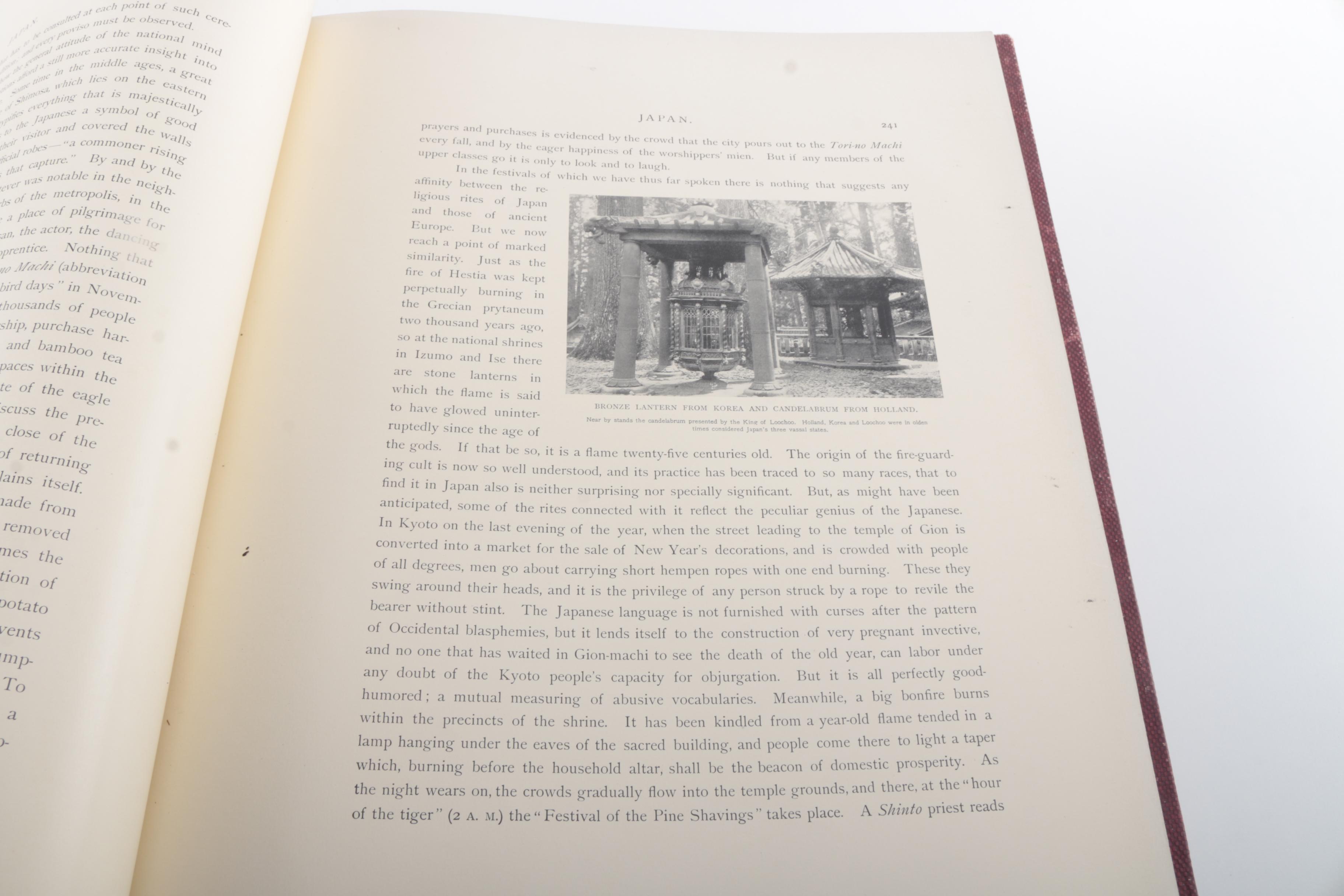 Antique Japan Described and Illustrated Books by J.B. Millet Co.