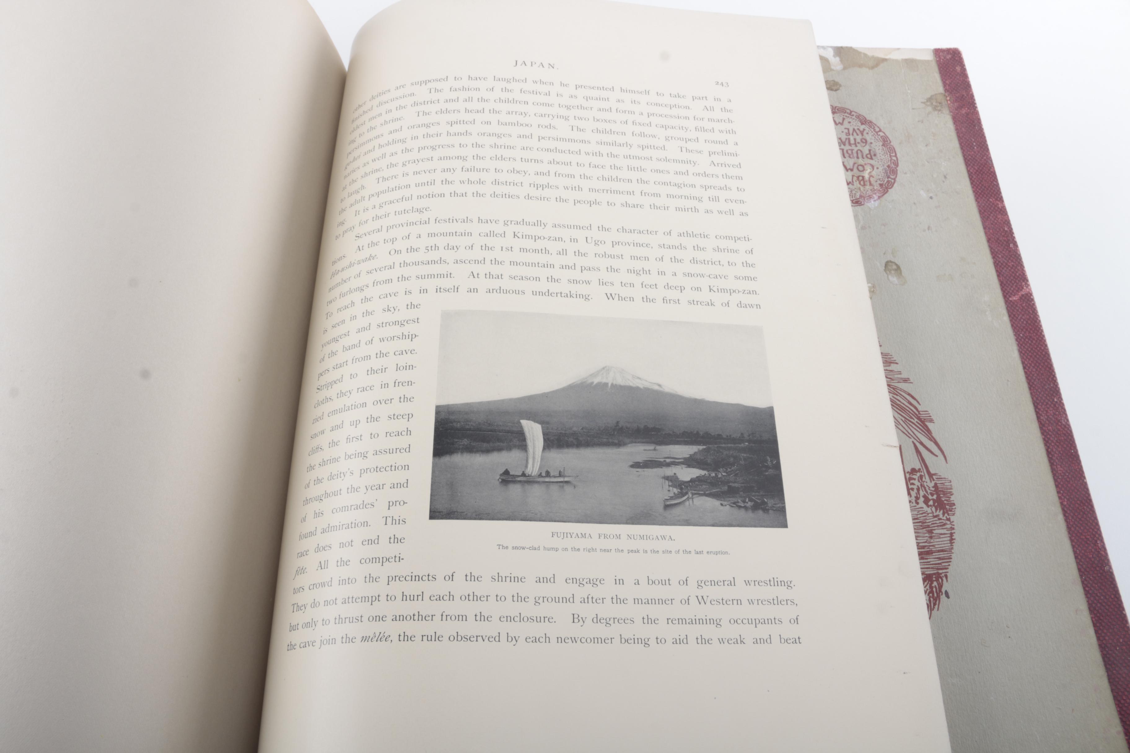 Antique Japan Described and Illustrated Books by J.B. Millet Co.