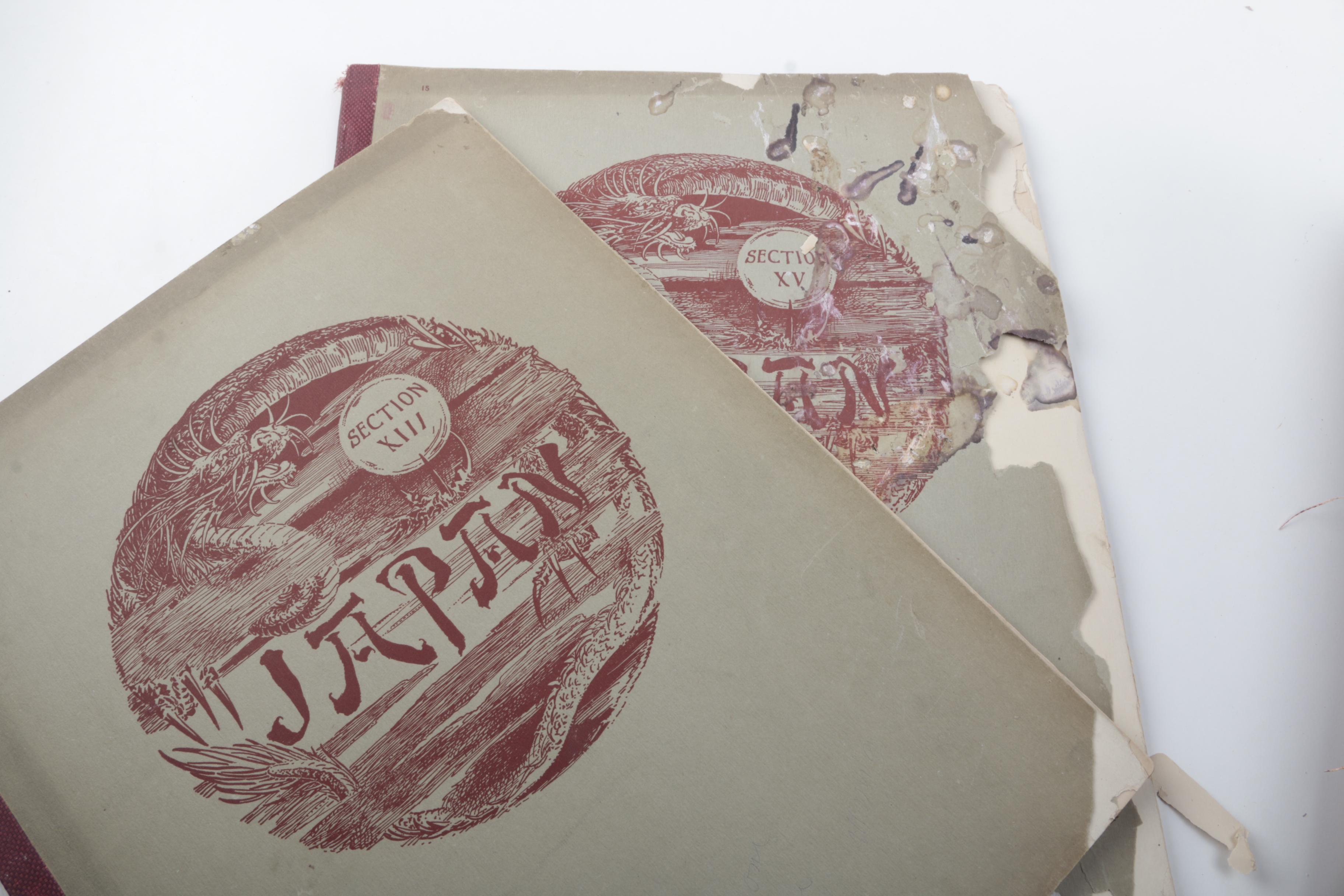 Antique Japan Described and Illustrated Books by J.B. Millet Co.