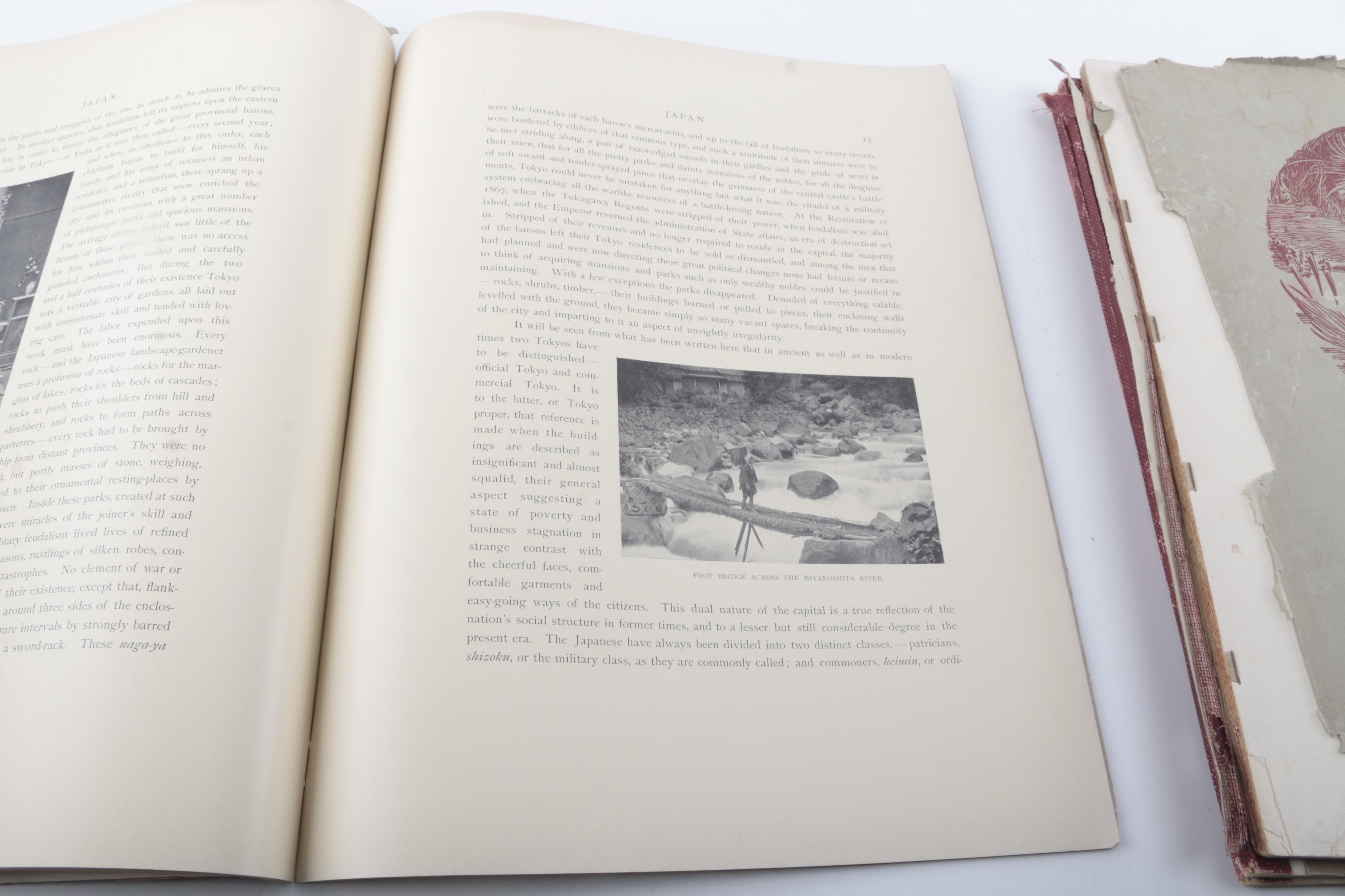 Antique Japan Described and Illustrated Books by J.B. Millet Co.