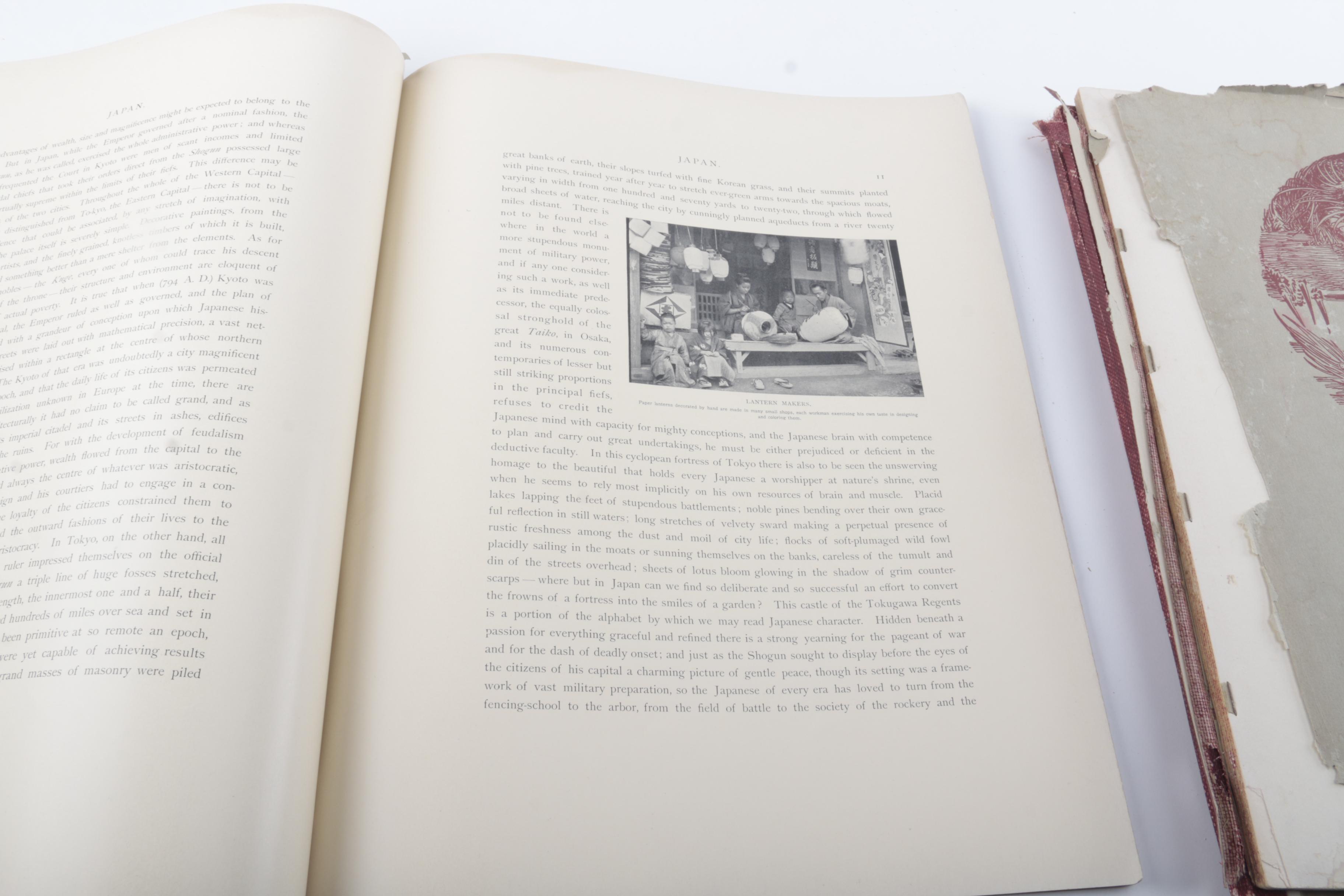 Antique Japan Described and Illustrated Books by J.B. Millet Co.