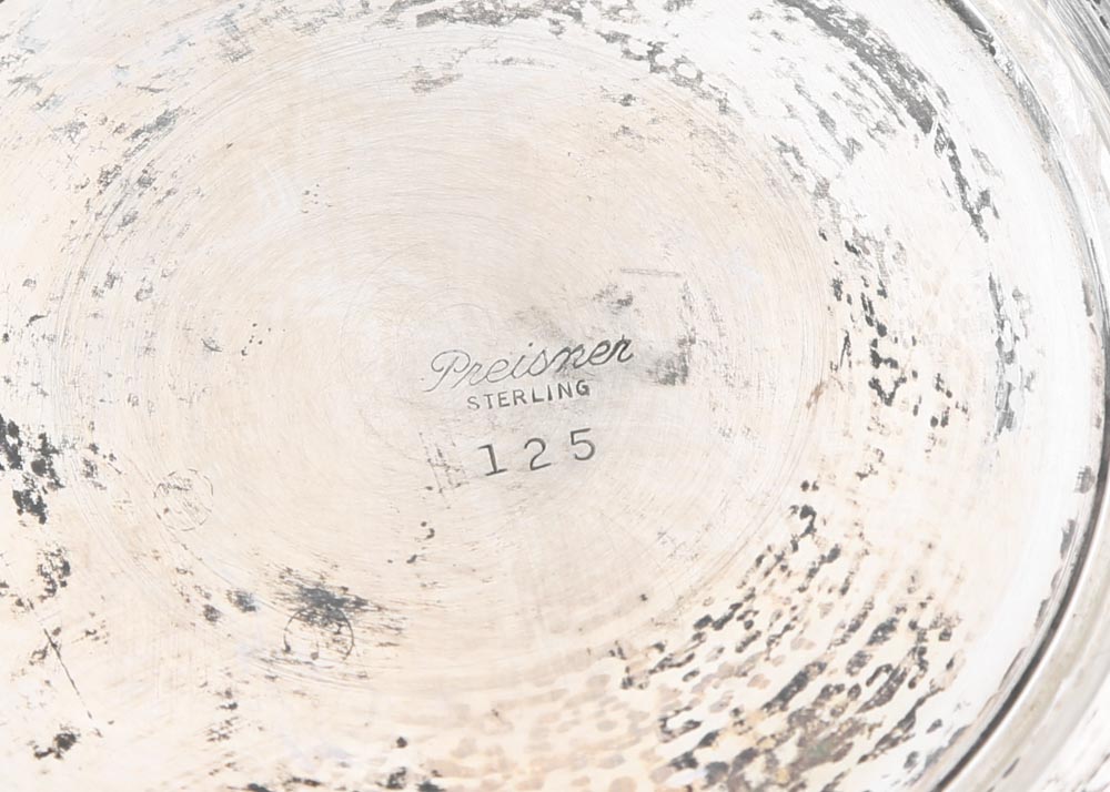 Preisner Sterling Silver Pitcher