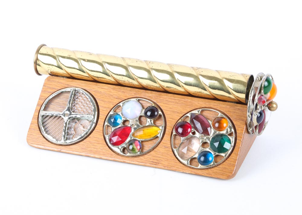 Vintage Chesnik-Koch Brass Kaleidoscope