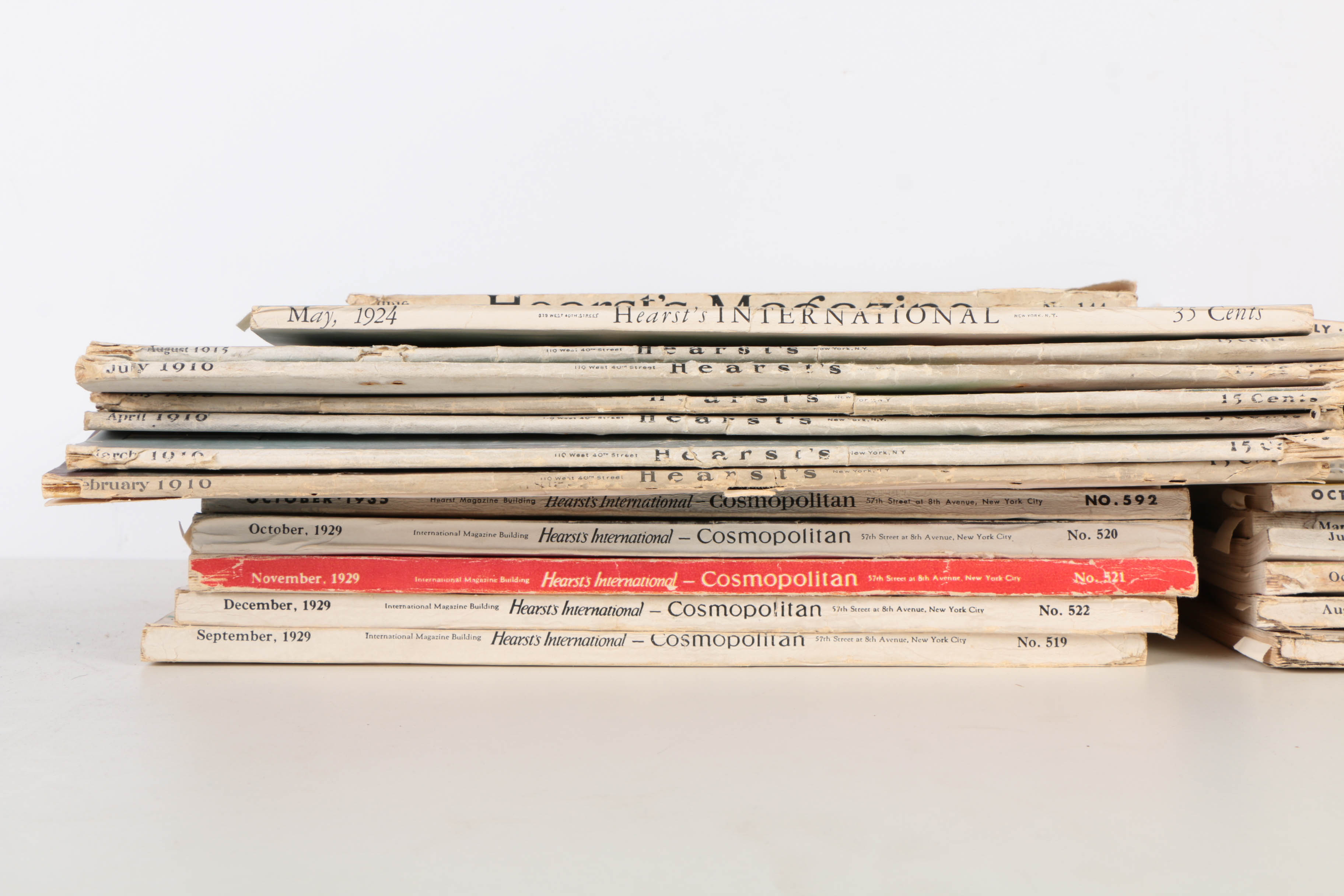 "Hearst's International" and "Cosmopolitan" Magazines