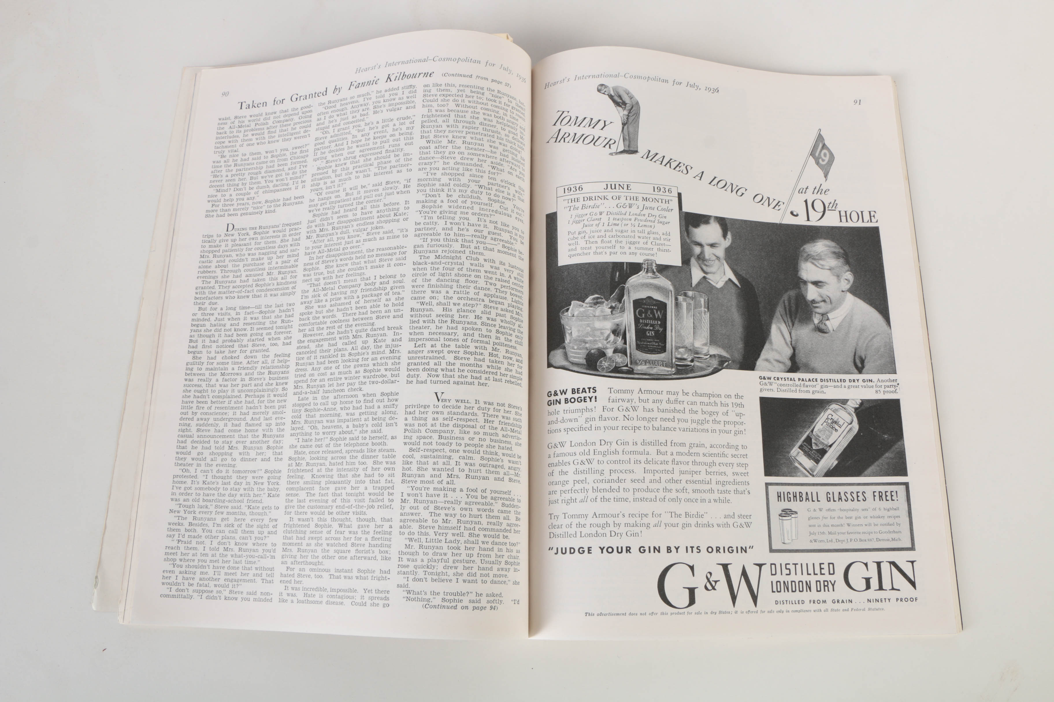 "Hearst's International" and "Cosmopolitan" Magazines