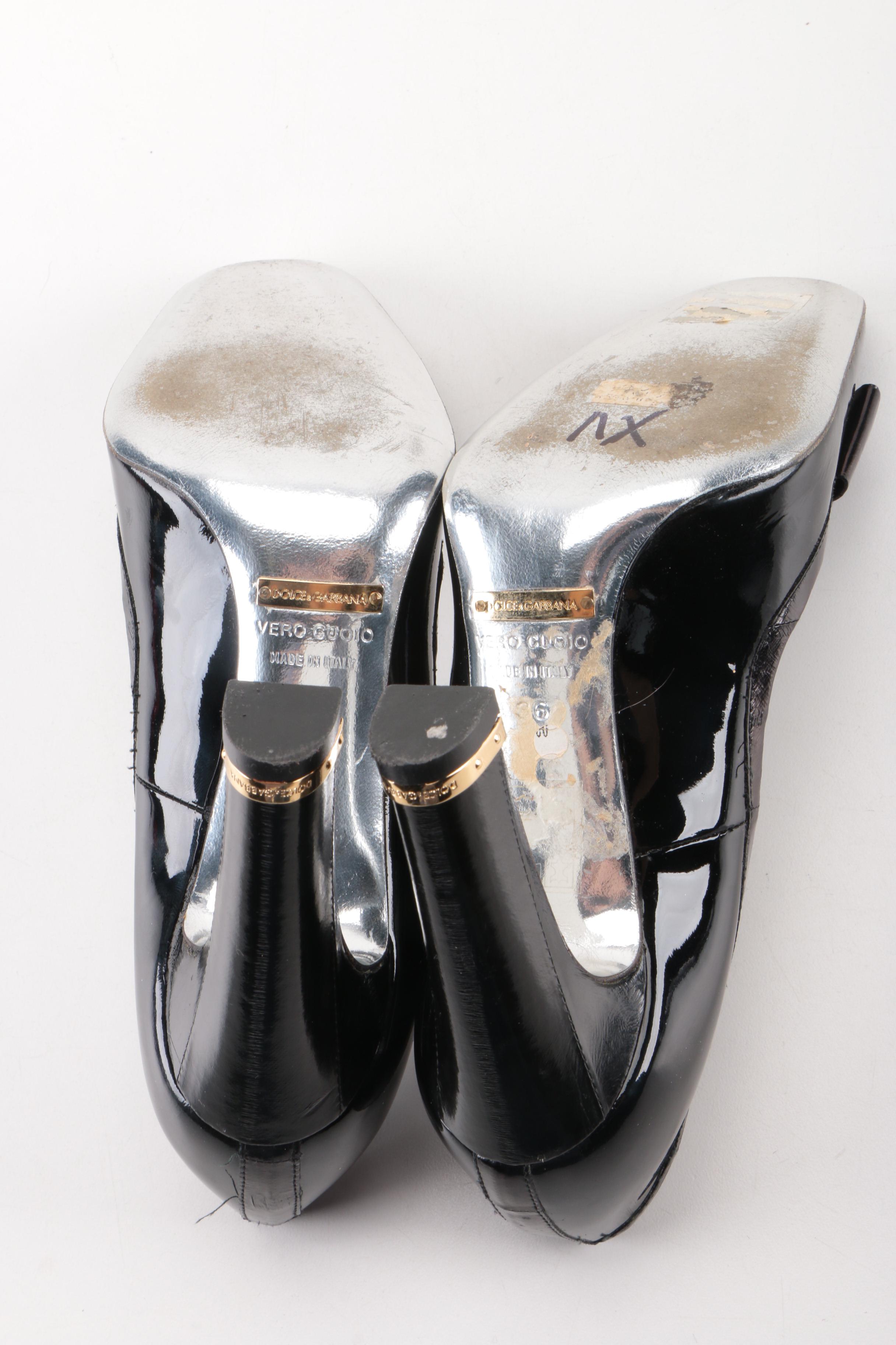 Dolce & Gabbana Patent Leather Heels