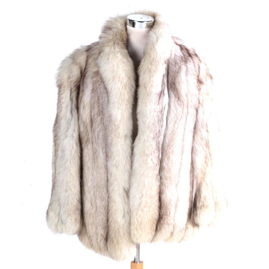 Vintage Fox Fur Jacket by Lake View Furrier