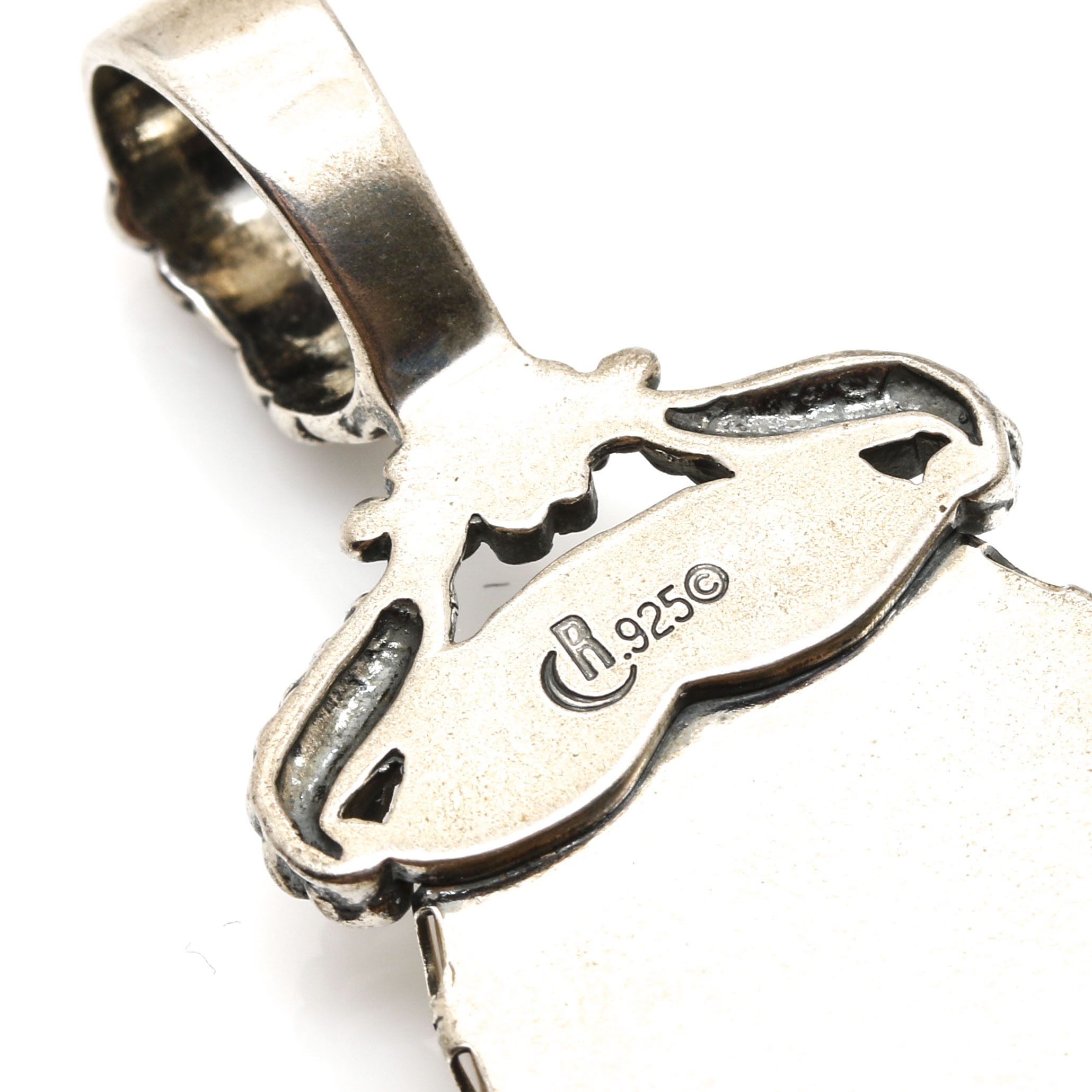 Sterling Silver Necklace and Carolyn Pollack Pendant