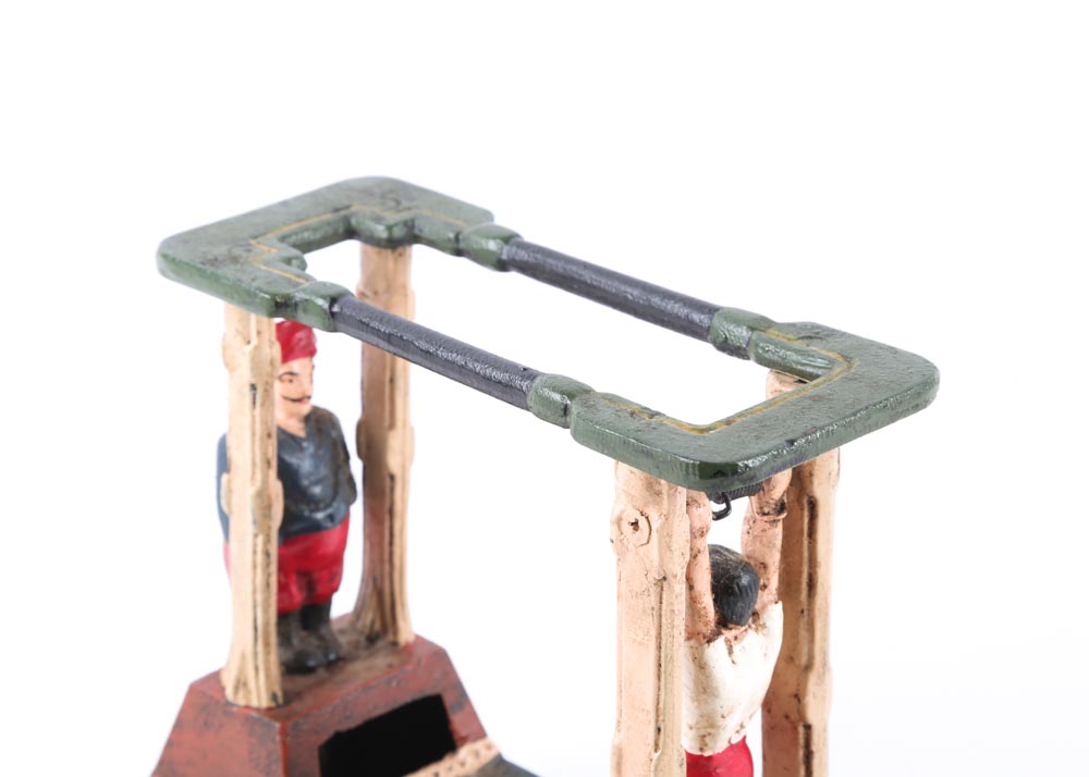 Reproduction Cast Iron Acrobat Bank