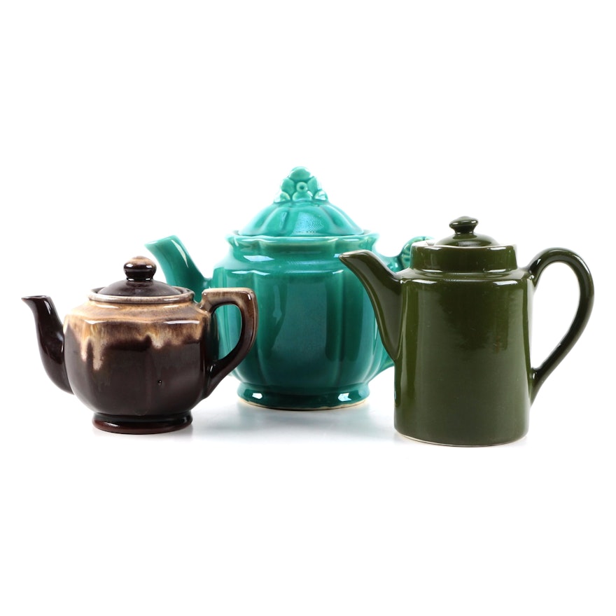 Ceramic Teapot Grouping