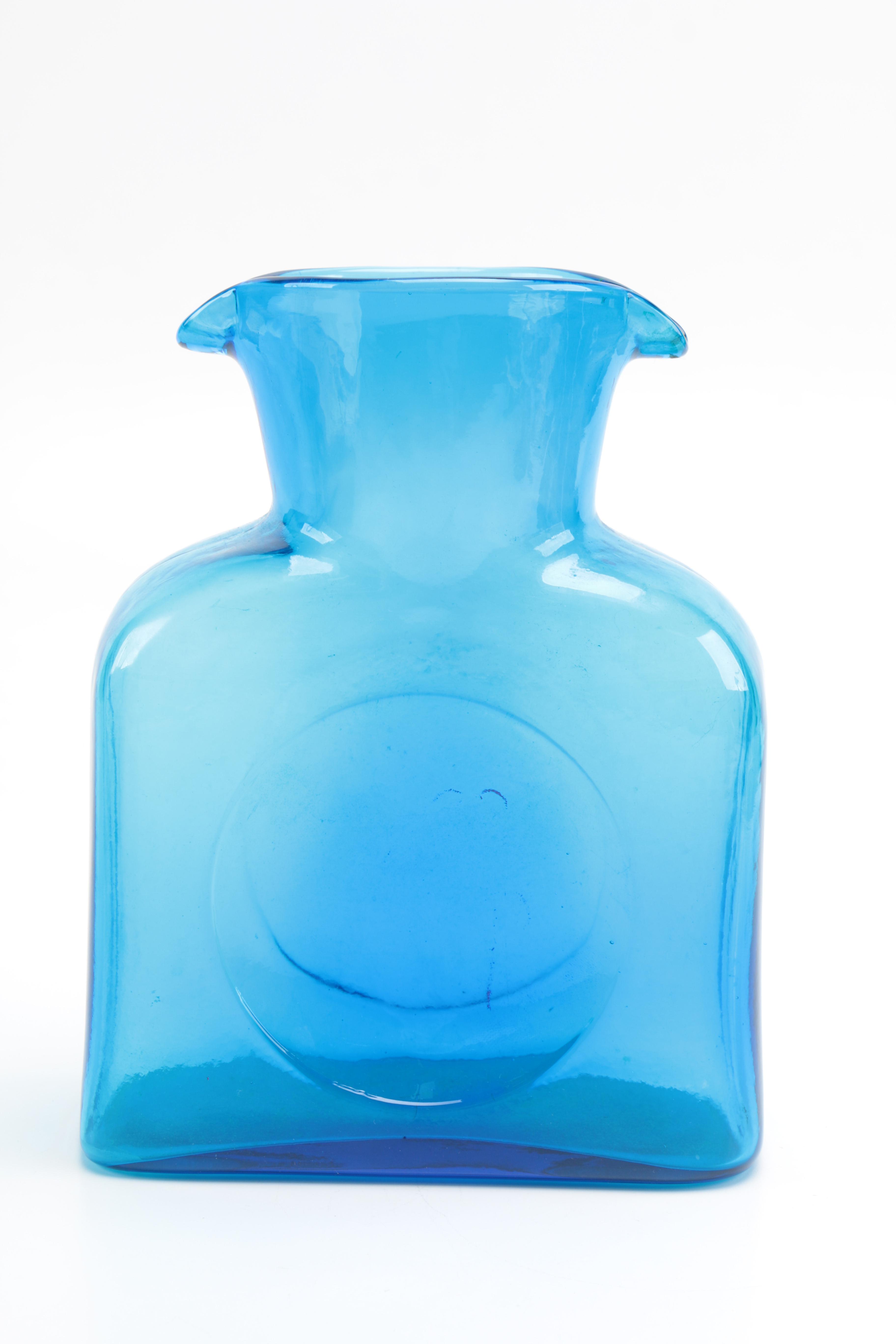 Blenko Art Glass Vases and Pitcher