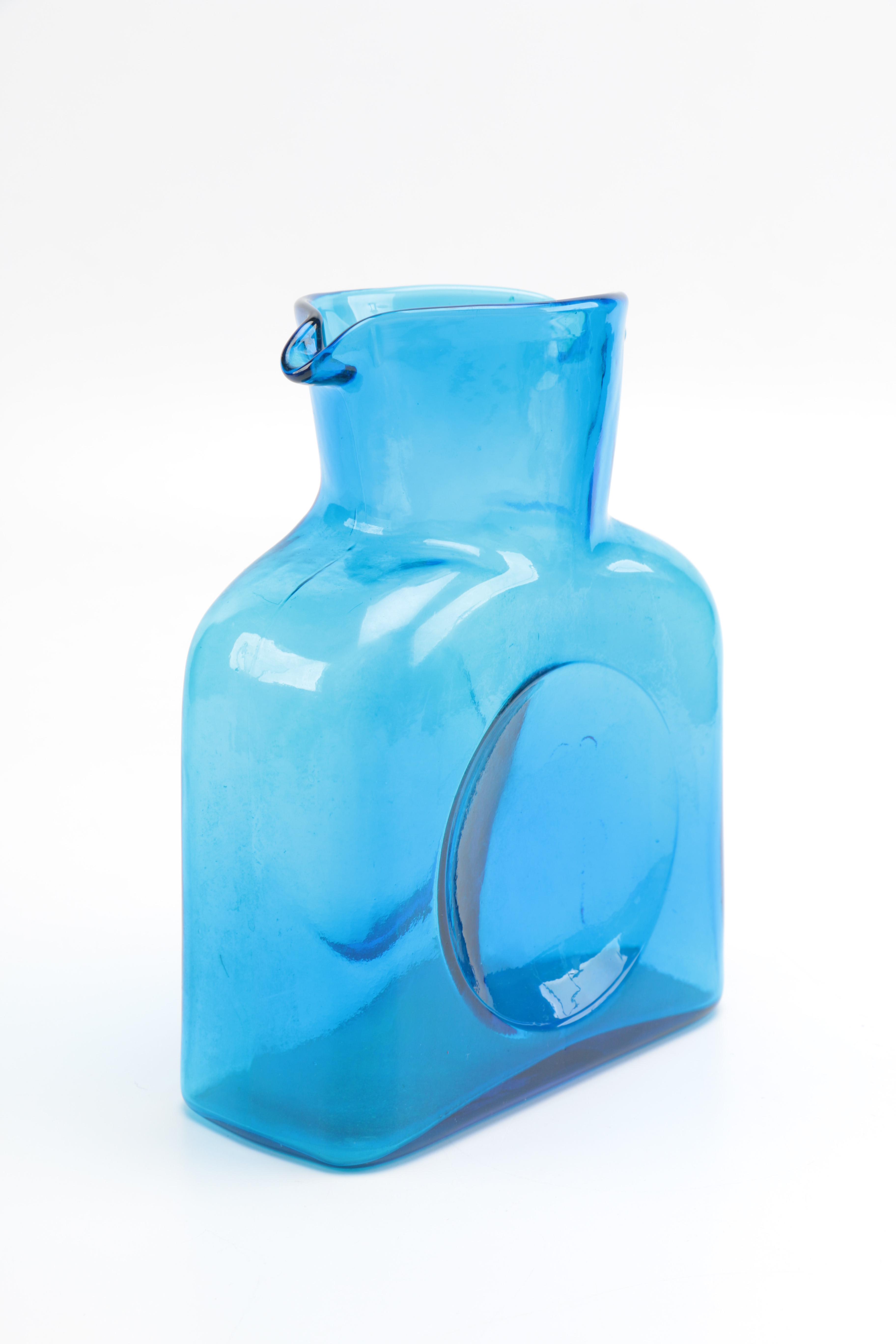 Blenko Art Glass Vases and Pitcher