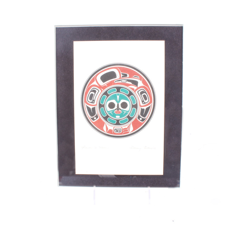 After Danny Dennis Framed Serigraph "Raven's Moon"