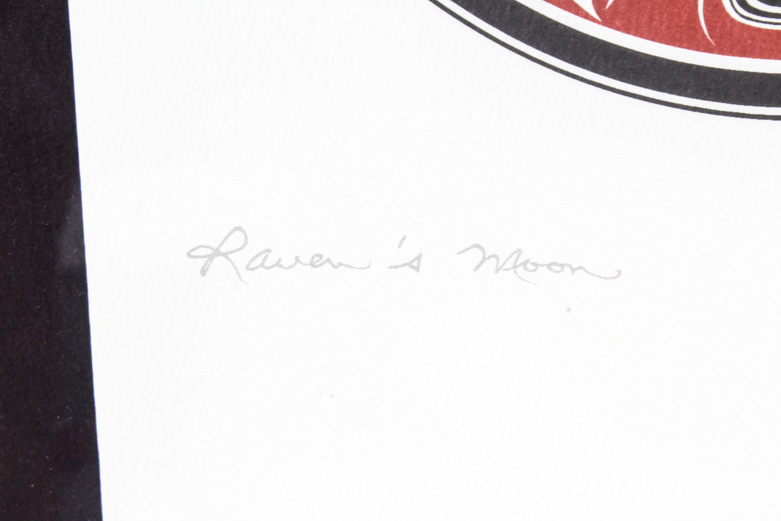 After Danny Dennis Framed Serigraph "Raven's Moon"