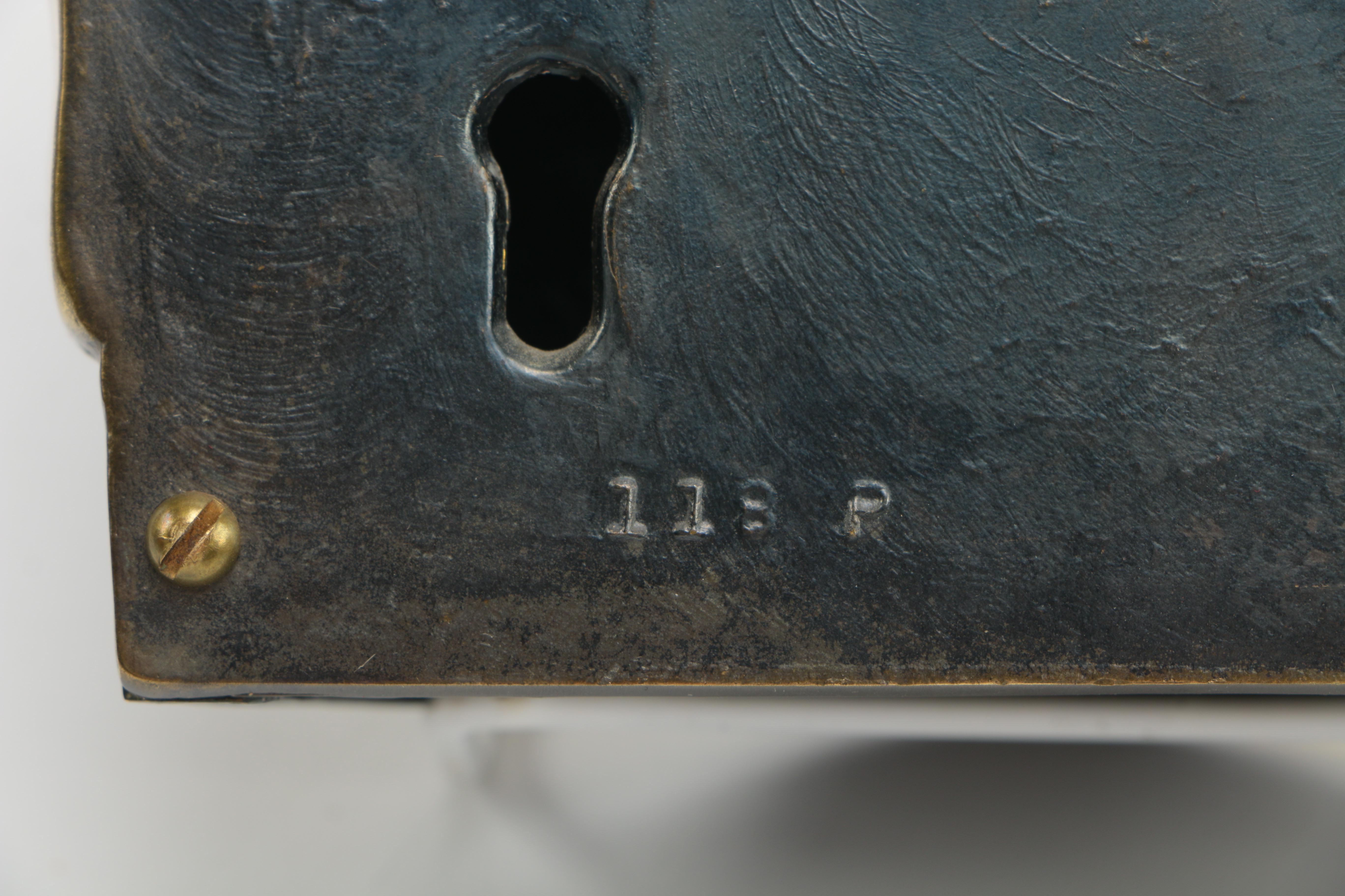 1980s Deco Revival Brass Light Fixture