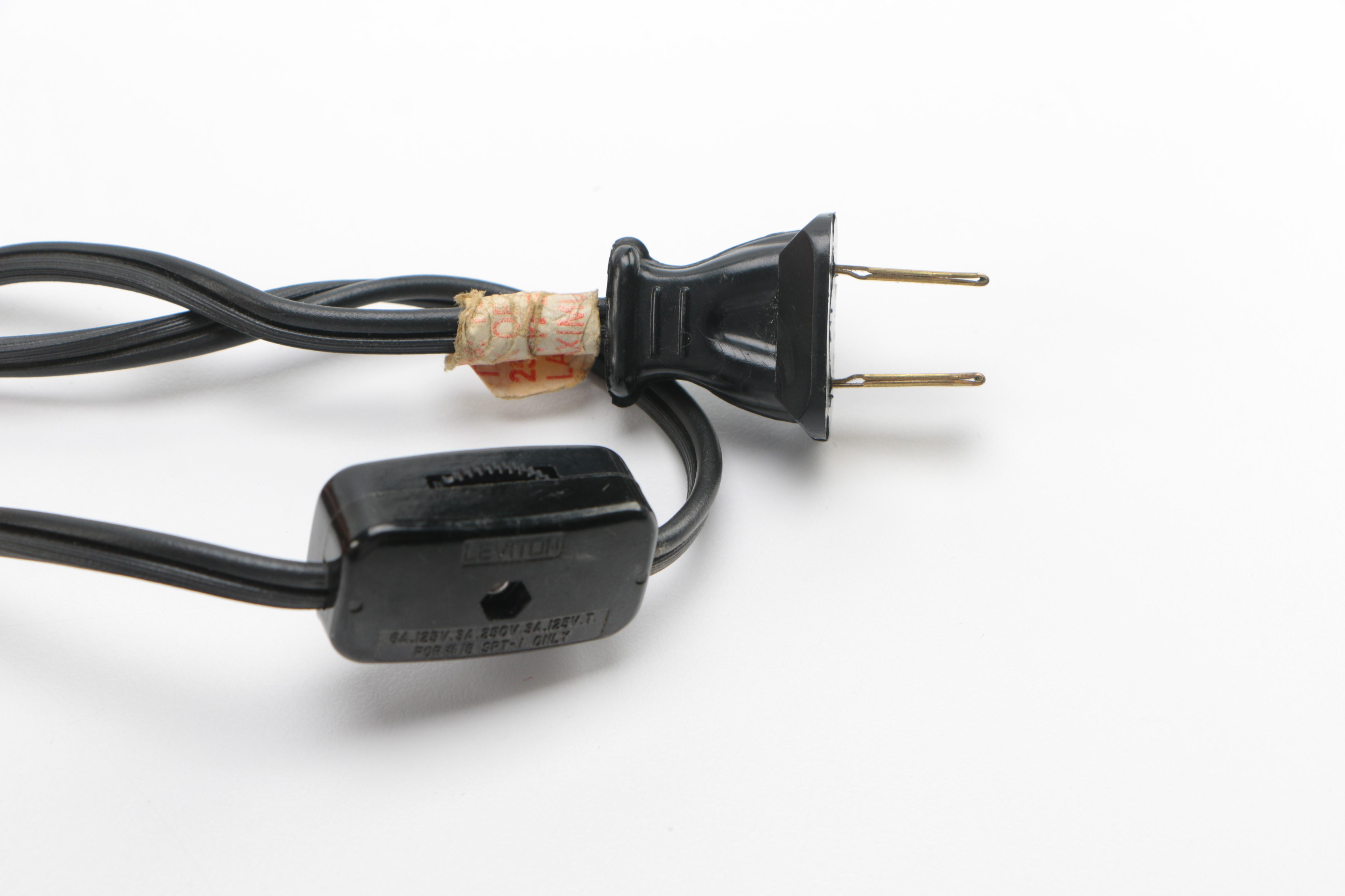 1980s Deco Revival Brass Light Fixture