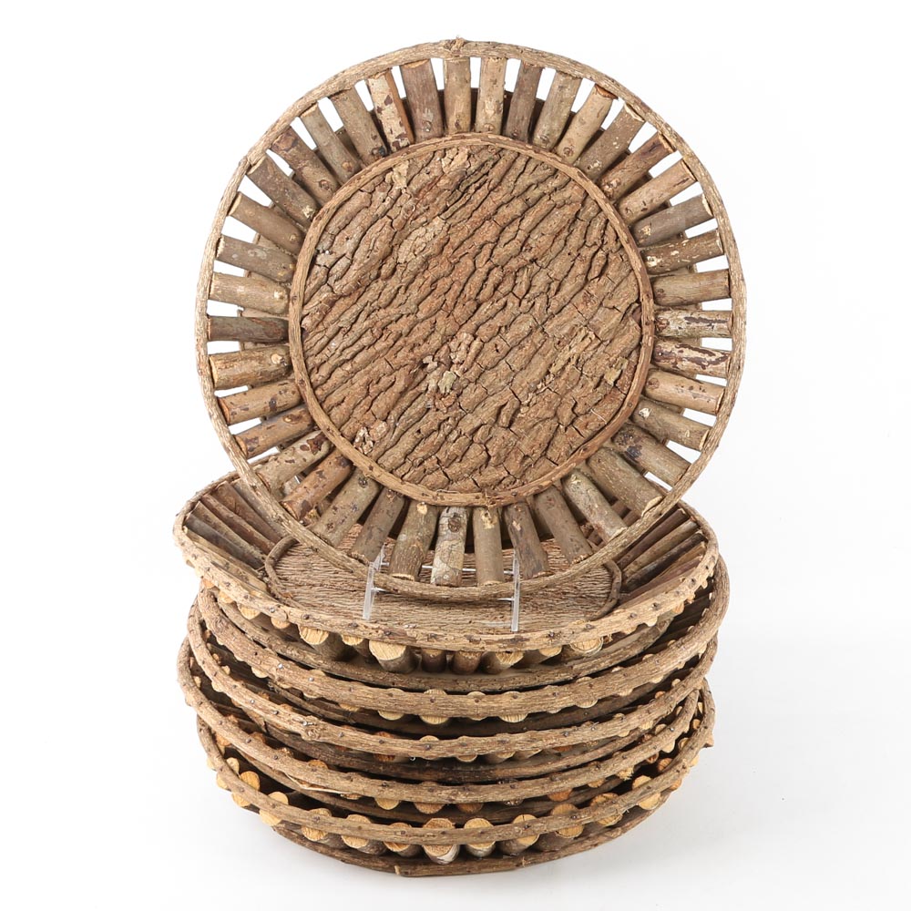 Adirondack Style Table Chargers