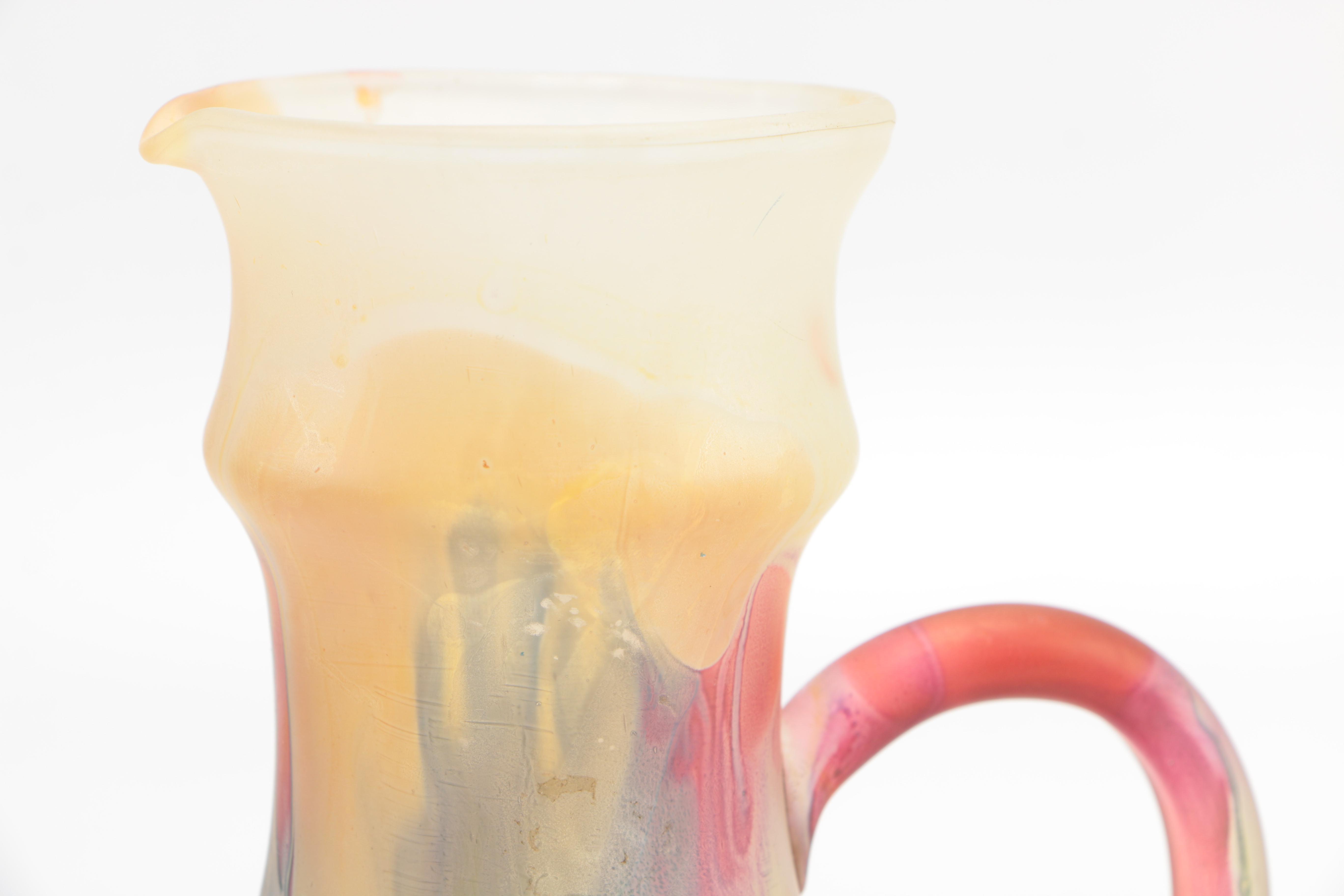 Art Glass Pitcher
